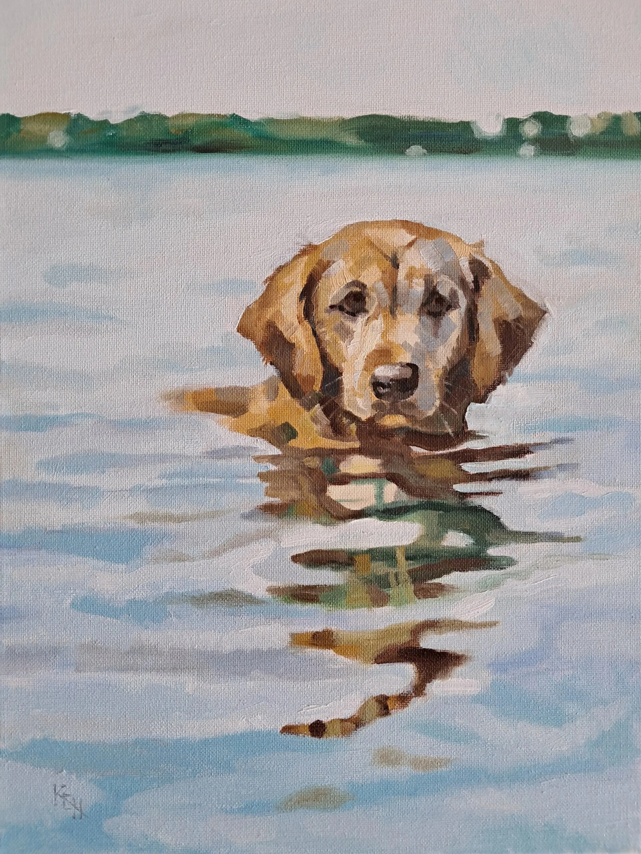 'Aren't You Coming In?'
40 x 30cm
Oil on Canvas
£175 (SOLD)
