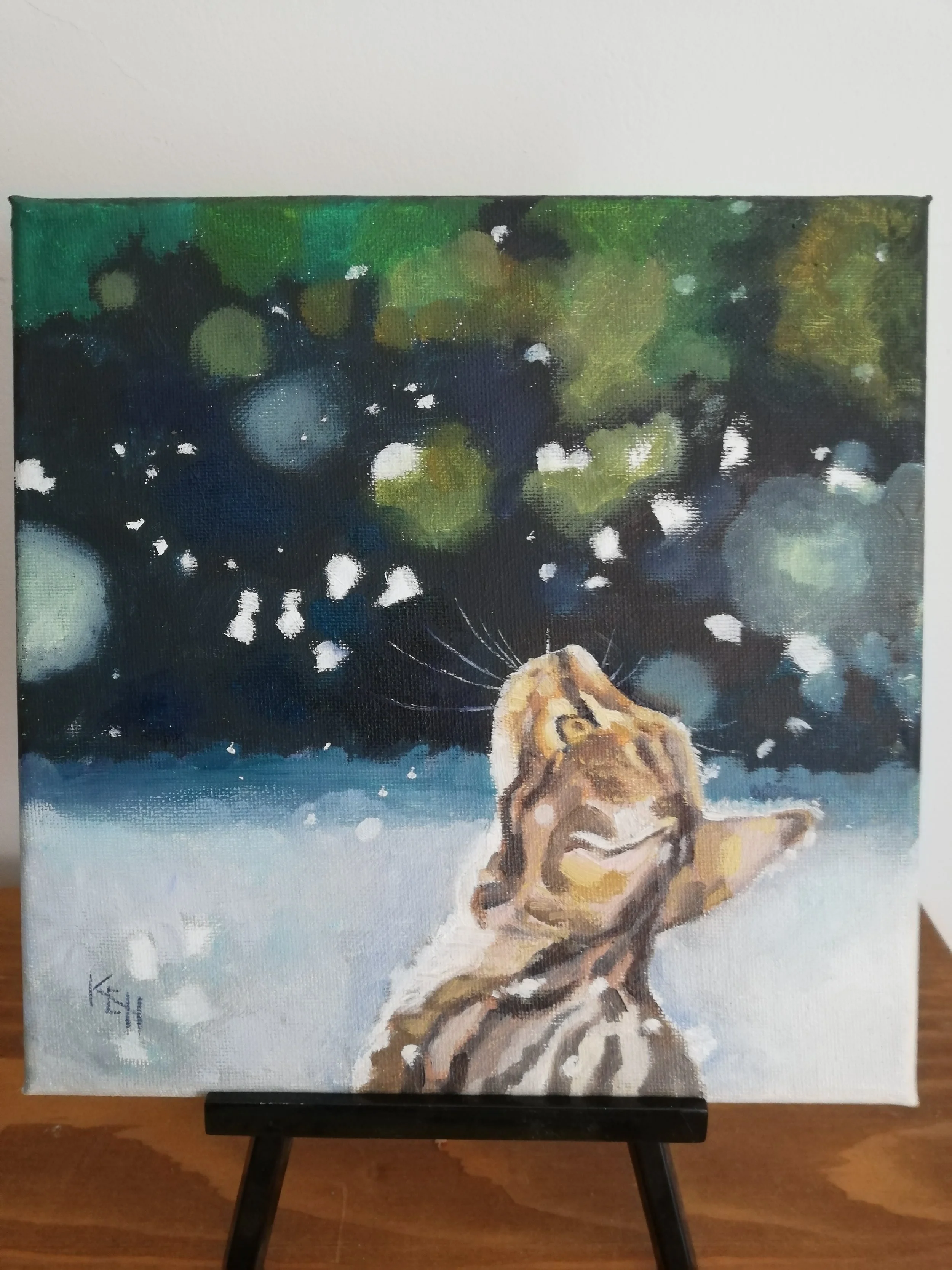 'What the.....'
30 x 30cm
Oil on Canvas Board
£95 (SOLD)