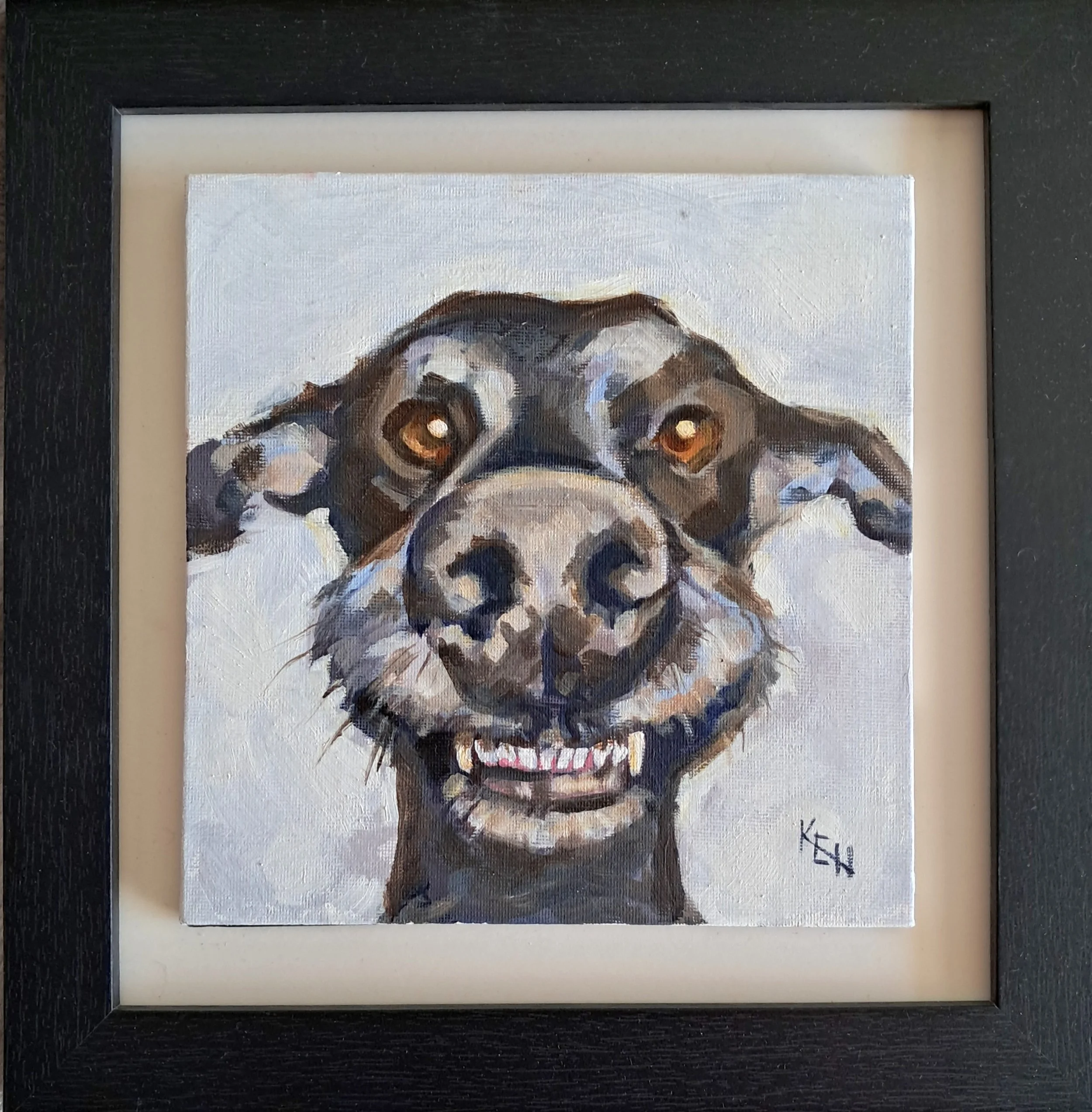 'When You're Smiling II'
30 x 30cm
Oil on Canvas Board
£95