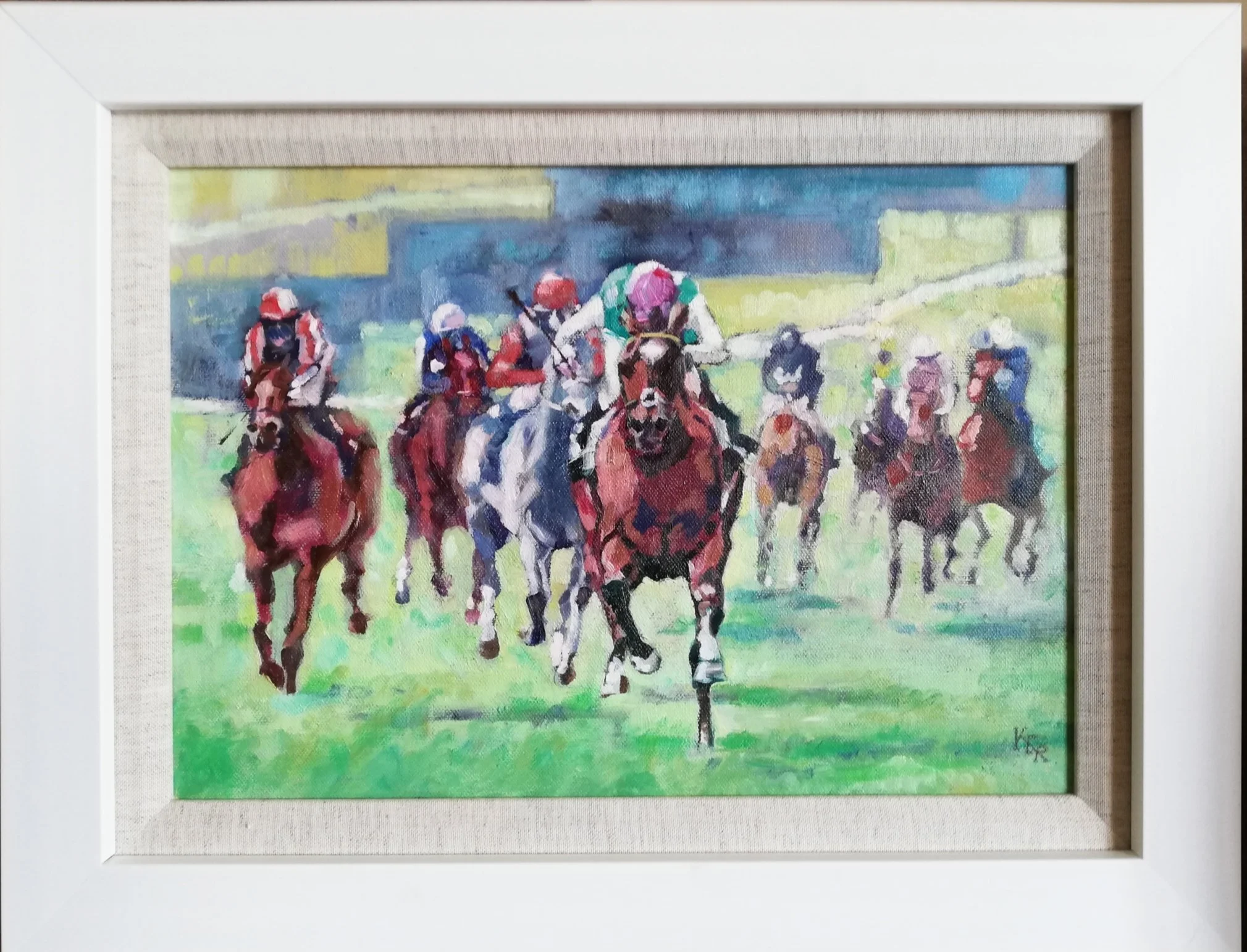 'Frankel'
Oil on Canvas
(SOLD)