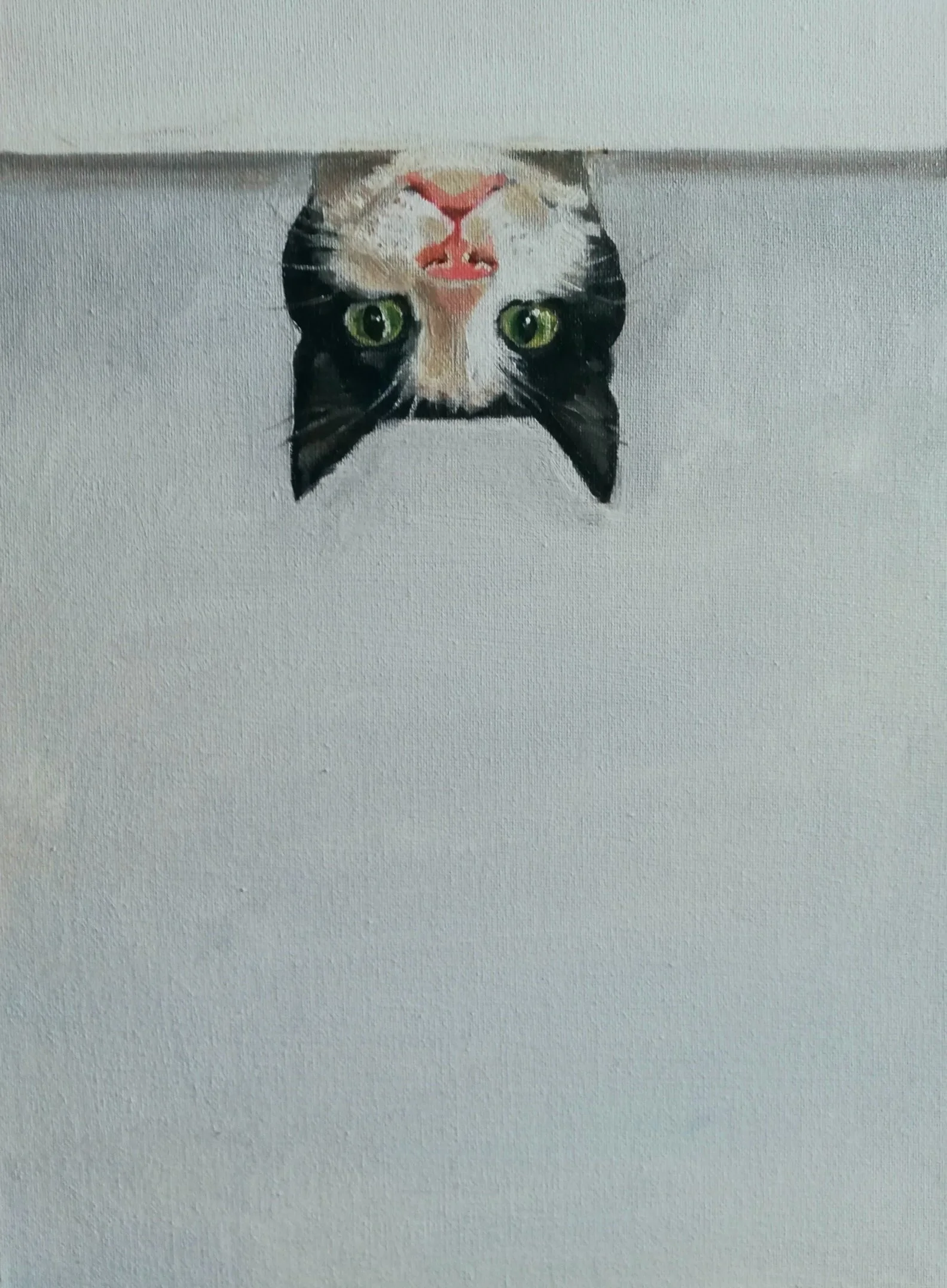 'Upside Down'
Oil on Canvas (SOLD)