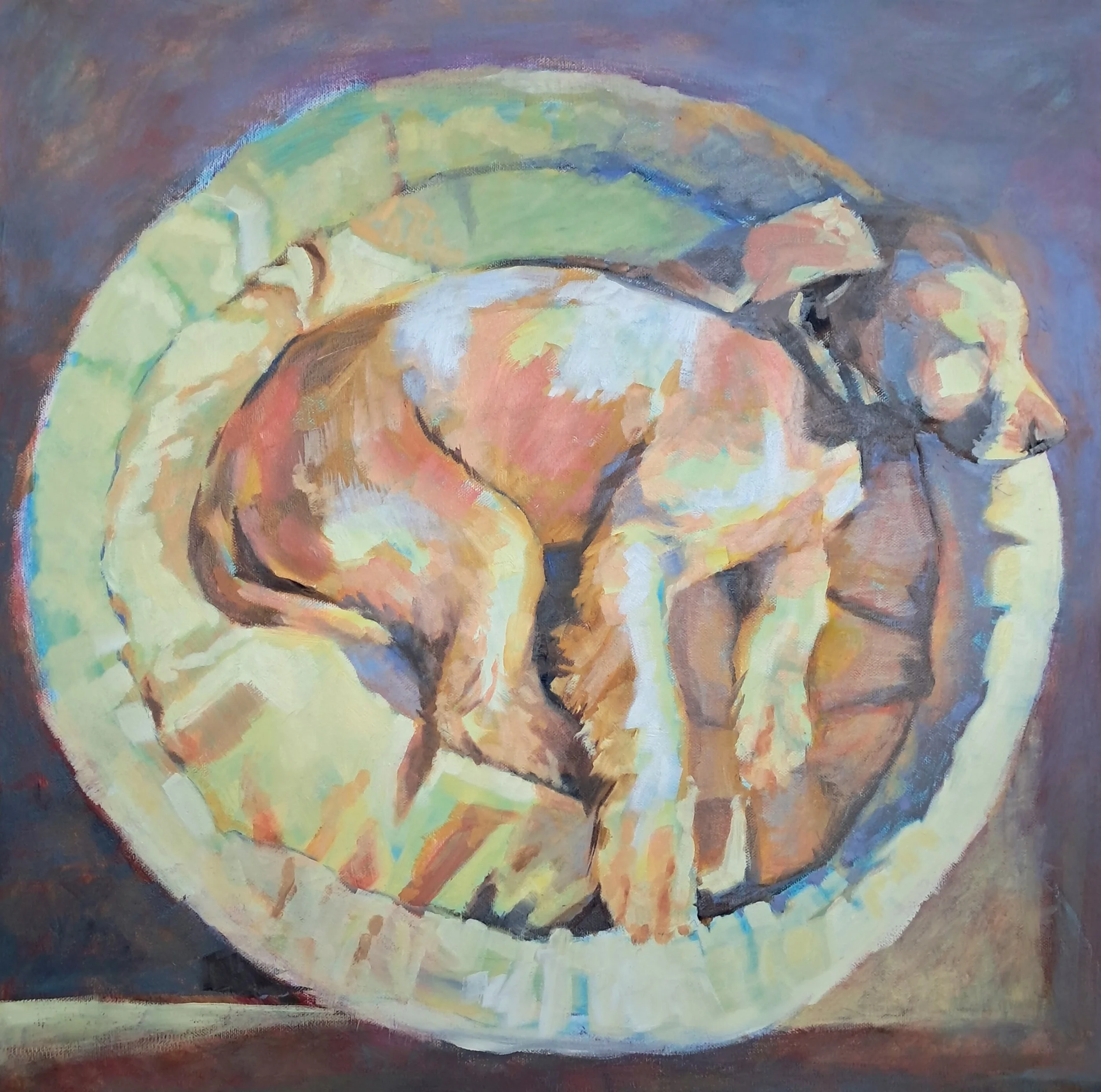 'Bliss'
Oil on Box Canvas
60 x 60cm
