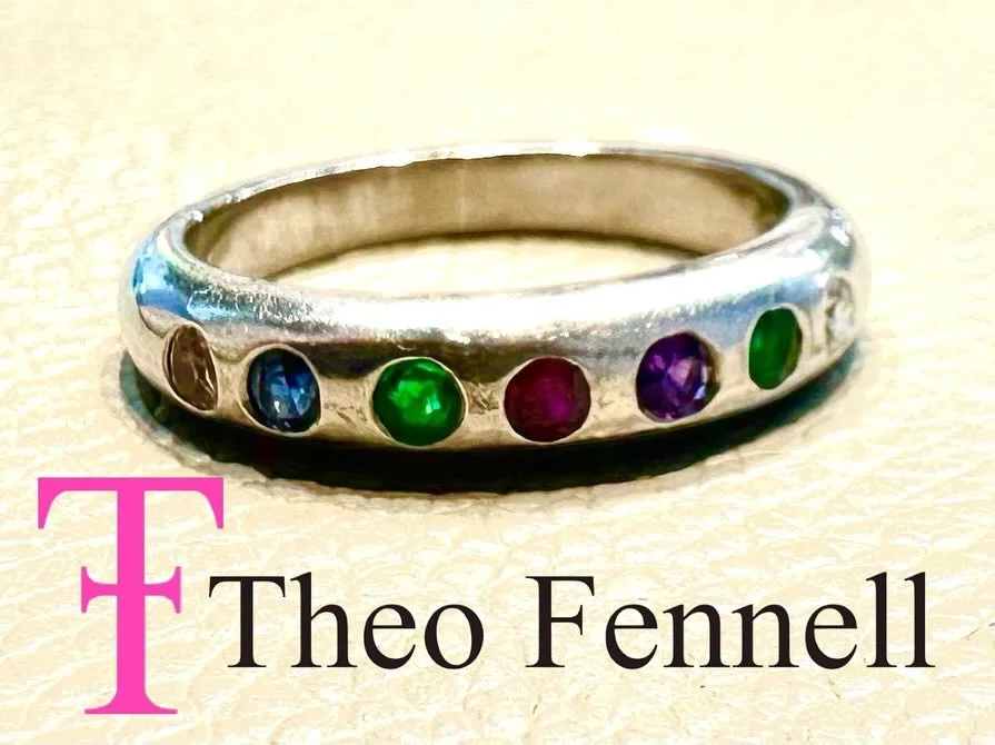 ✨ D.E.A.R.E.S.T. ✨

Say it without words&hellip; This exquisite Dearest acrostic ring by renowned British jeweller Theo Fennell spells out affection in timeless gemstones:
💎 Diamond
🍃 Emerald
💜 Amethyst
❤️ Ruby
💙 Emerald
🔮 Sapphire
💎 Topaz

Cra
