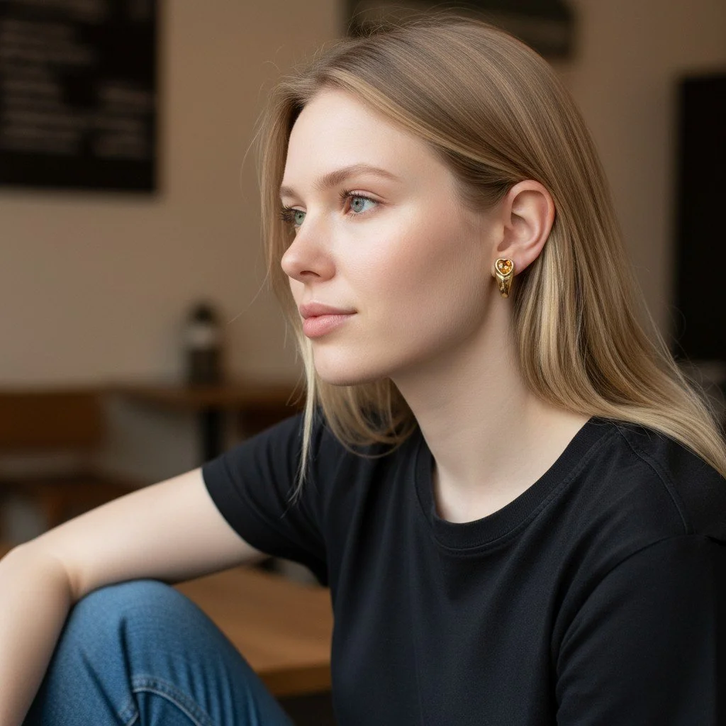 PIAGET – CITRINE EARRINGS