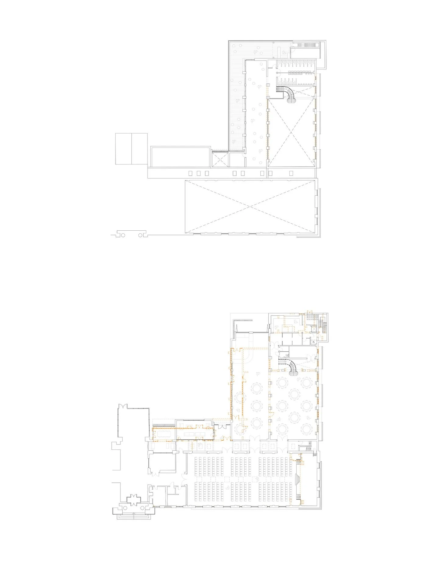 A new academic project in development: an auditorium designed to bring clarity and presence to a growing campus.

The extension is expressed in bold, simple forms that respond to the rhythm of the existing architecture while marking a new chapter for