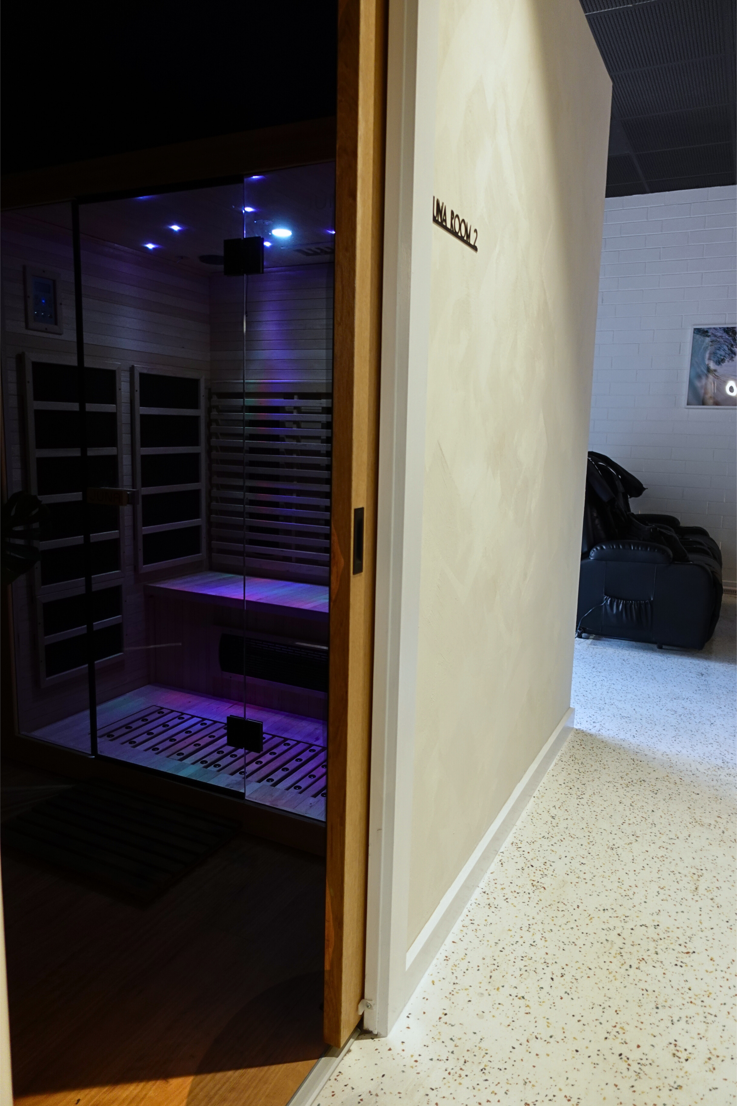 Kora pilates and recovery sauna room