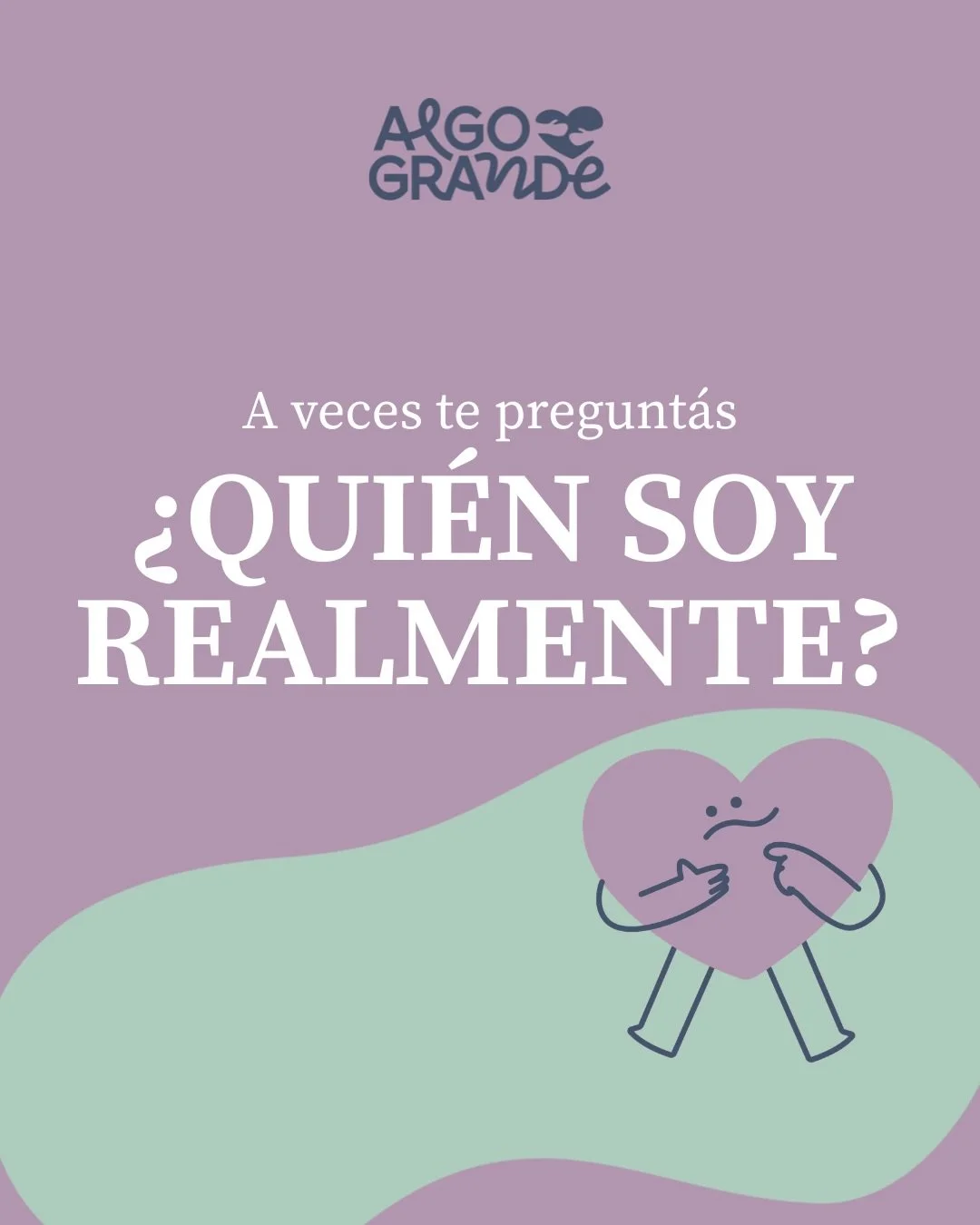&iquest;Te reconoces cuando te miras al espejo? 🪞

A veces, la respuesta al &ldquo;&iquest;qui&eacute;n soy?&rdquo; se siente como una lista de tareas pendientes o un curr&iacute;culum vitae, pero detr&aacute;s de esos roles o descripciones, hay una