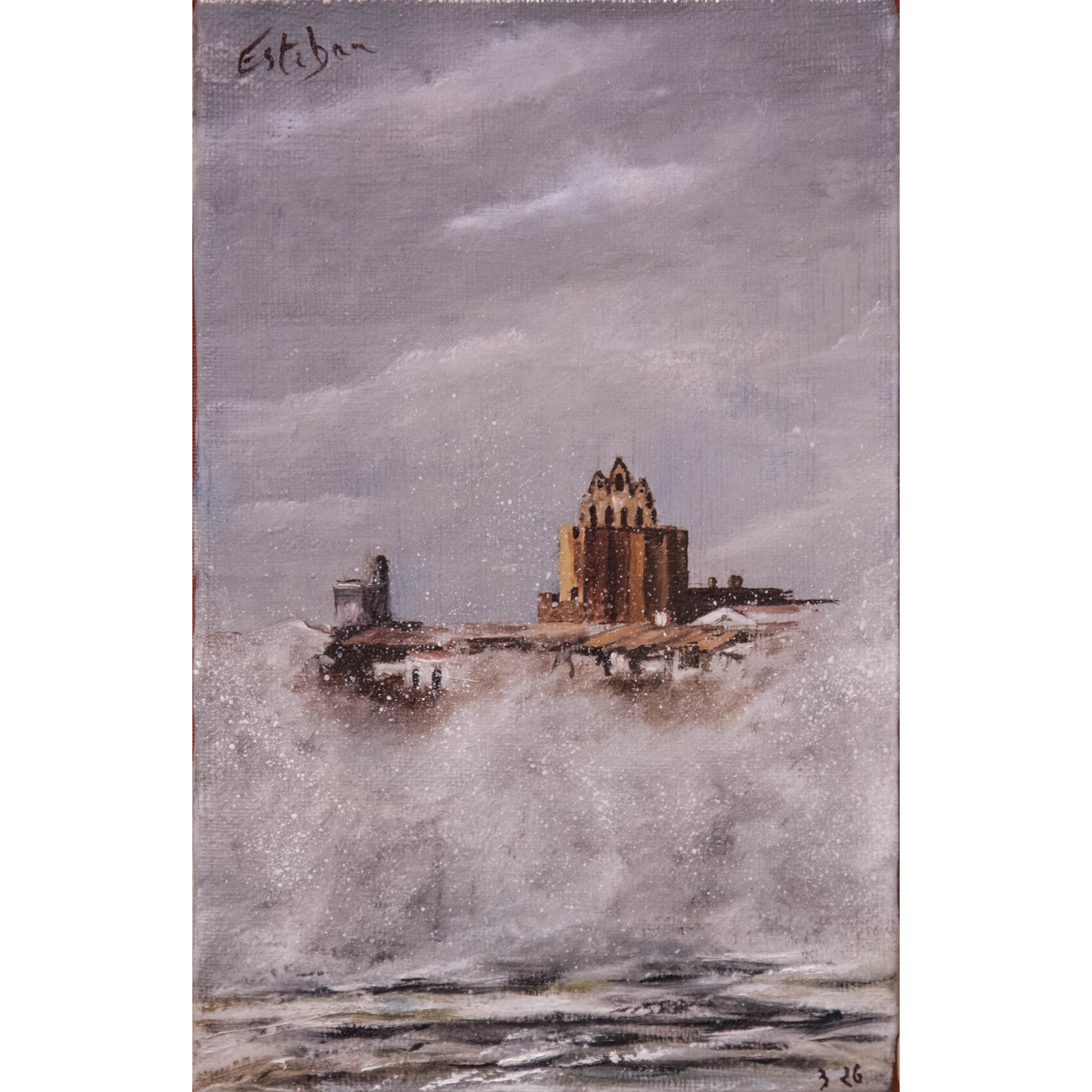 Sur le rocher 14 x 22 cm.png