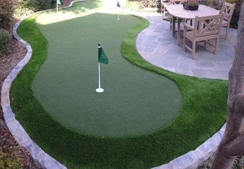 backyard putting greens