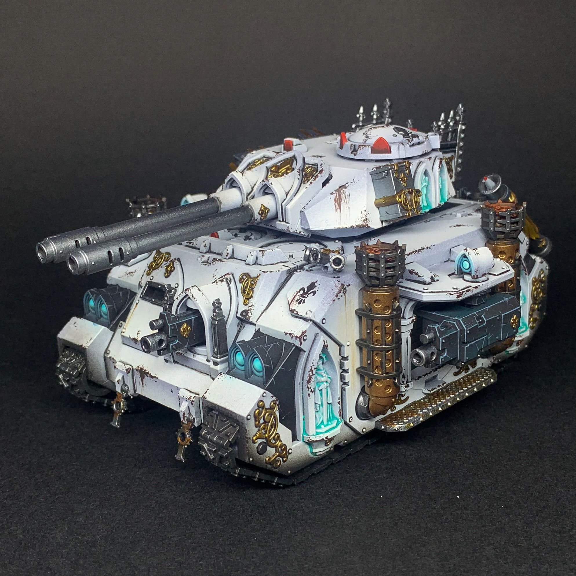 Char Tank Castigator soeurs de bataille adepta sororita, rose sacré, tabletop+