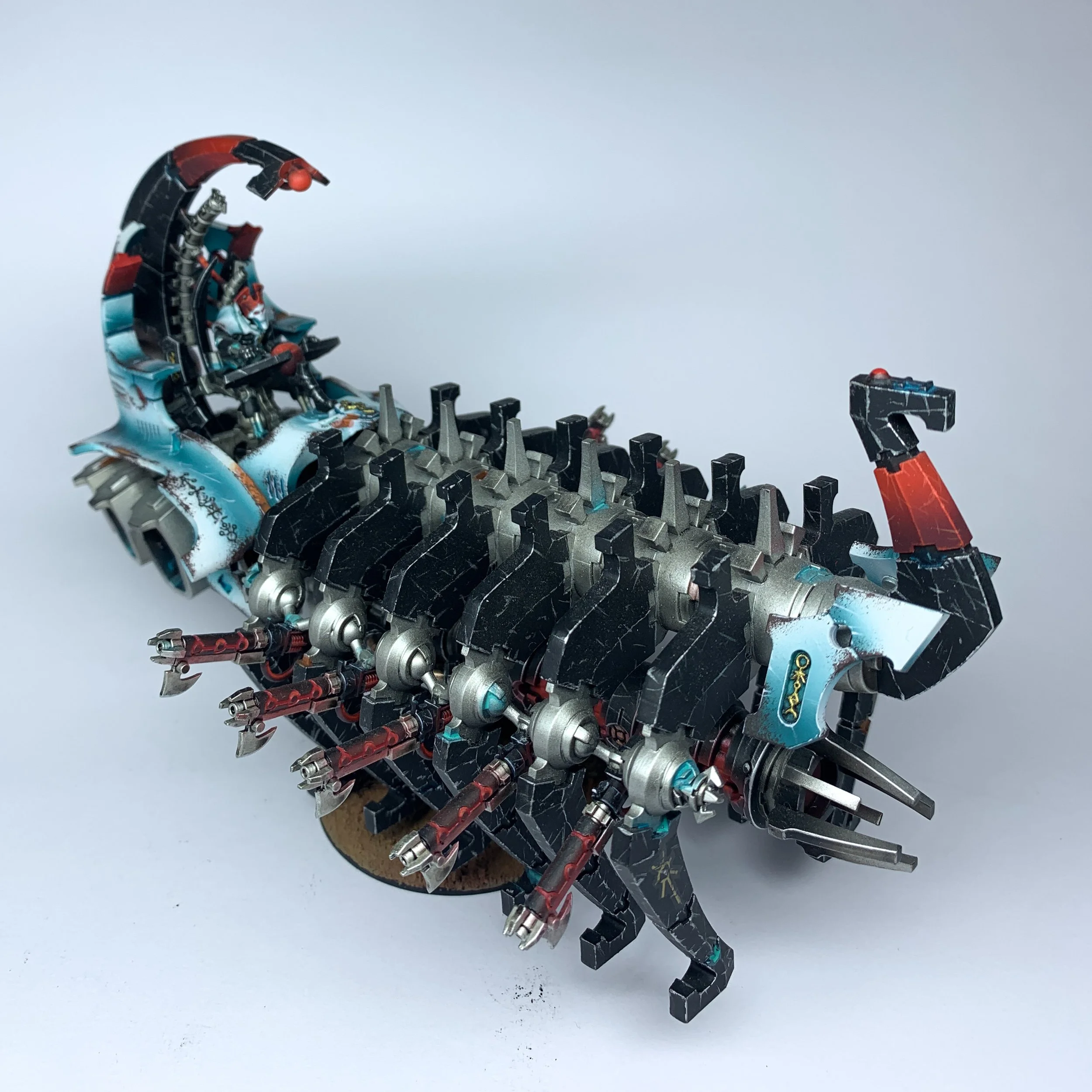 Doosmday ark necron warhammer 40k warhammer 40000 commission tabletop+