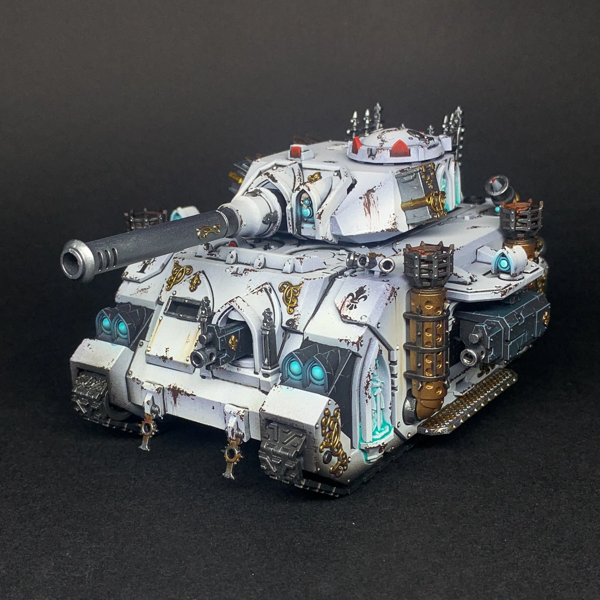 Char Tank Castigator soeurs de bataille adepta sororita, rose sacré, tabletop+
