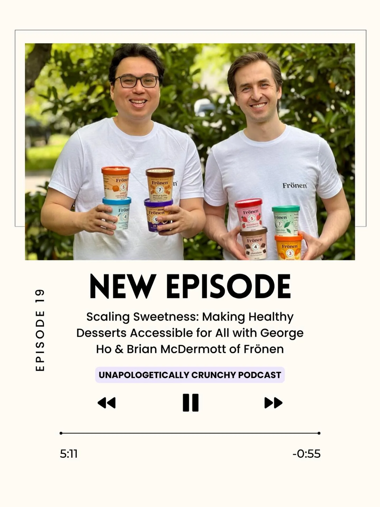 🍨✨ sweet meets smart! on today&rsquo;s episode, we&rsquo;re chatting with the brains behind Fr&ouml;nen, the frozen dessert brand that&rsquo;s proving indulgence can be both delicious AND nourishing ✨

🍦 from minimal ingredients to mindful distribu