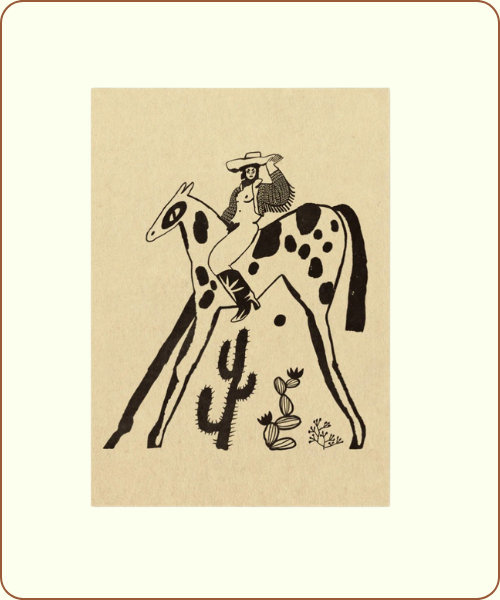 Affiche I Prefer Cowgirls