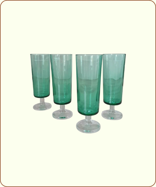 Flûtes Luminarc vintage