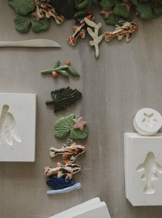 PORTE COUTEAUX MAISON MIC MAC POUR LA ROMAINE ÉDITIONS