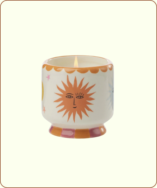 Bougie Soleil Fleur d'oranger Adopo