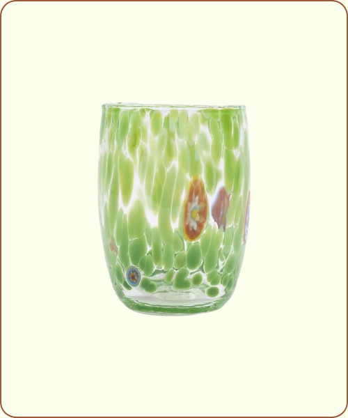 Verre murano matcha