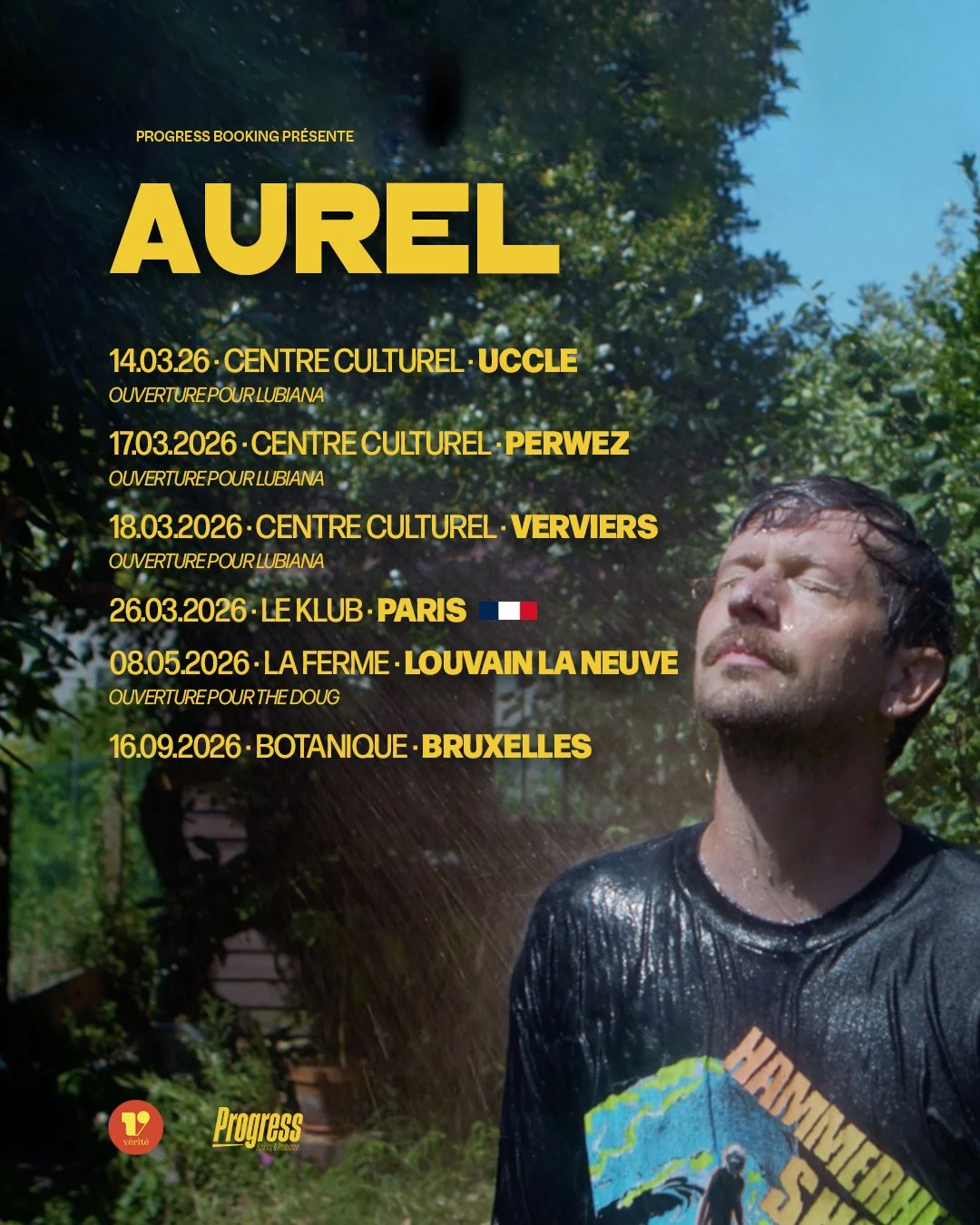 Aurel annonce ses premières dates sur scène avant la sortie de son nouvel album très attendu✨