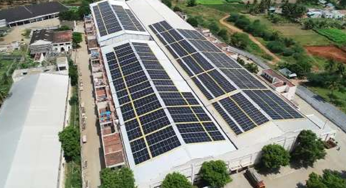 Industrial Solar Roof top