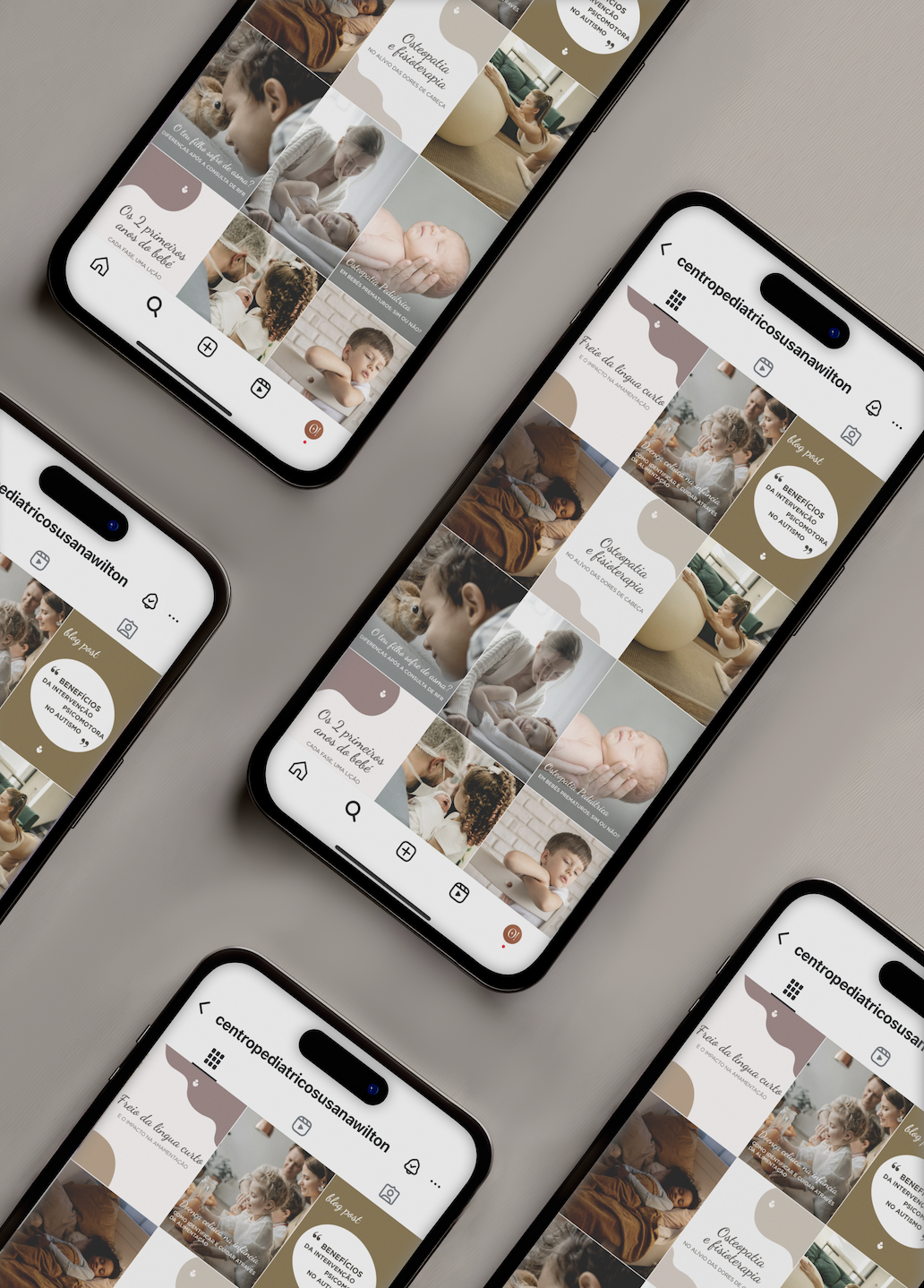 feed-instagram-gestão de redes sociais nicho materno infantil