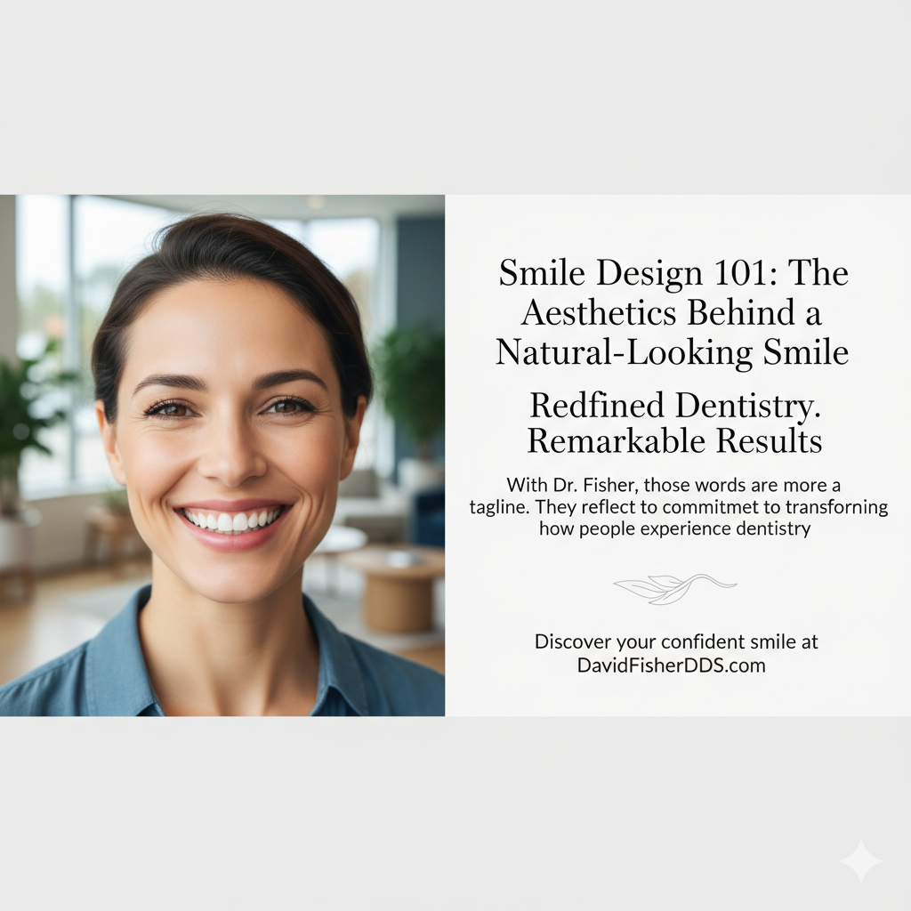 Smile Design 101: The Aesthetics Behind a Natural-Looking Smile