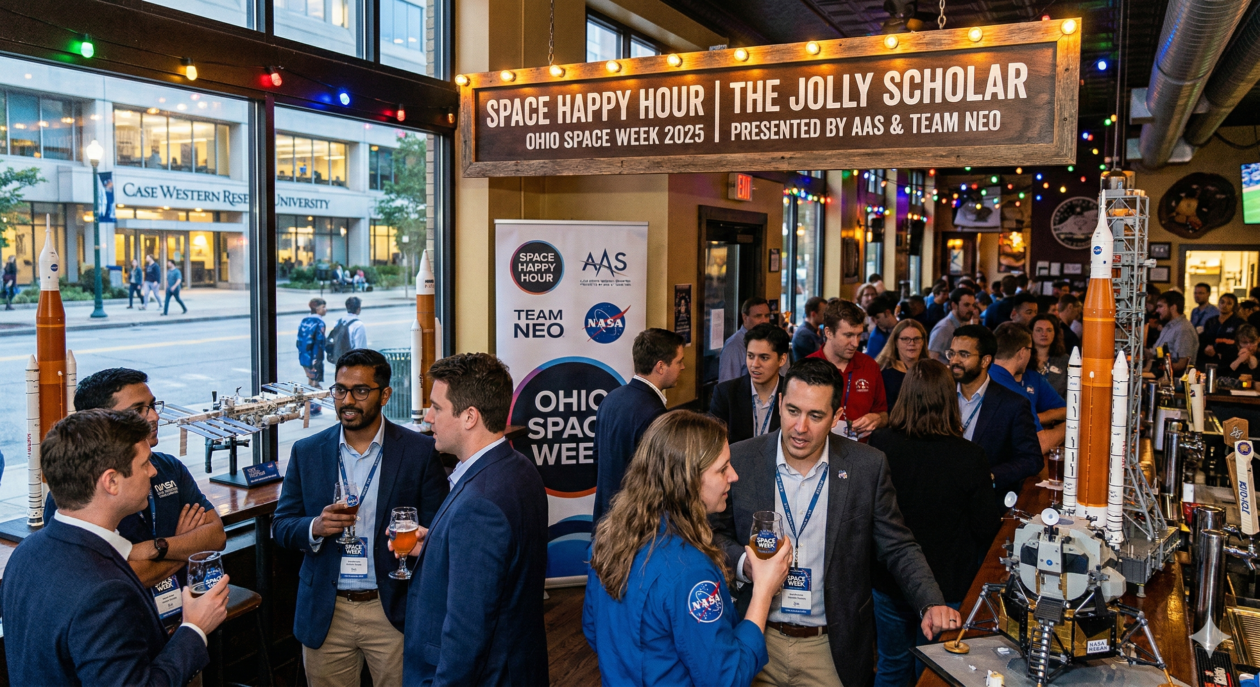 Space Happy Hour at Ohio Space Week
