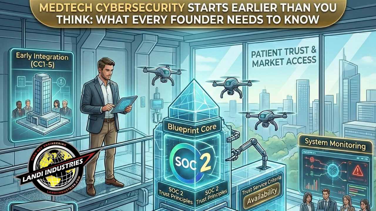 MedTech Cybersecurity Starts Earlier Than You Think: What Every Founder Needs to Know