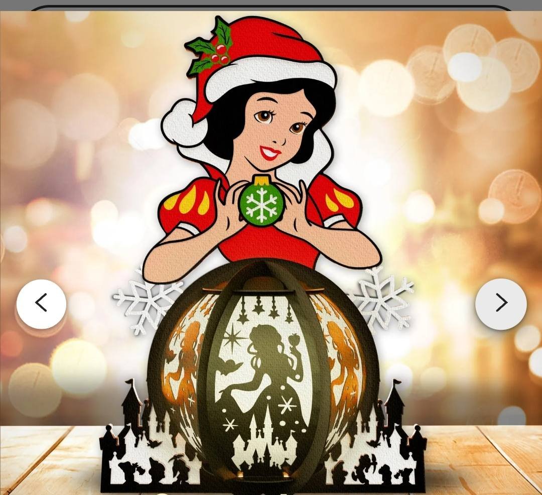 lanterne Blanche Neige