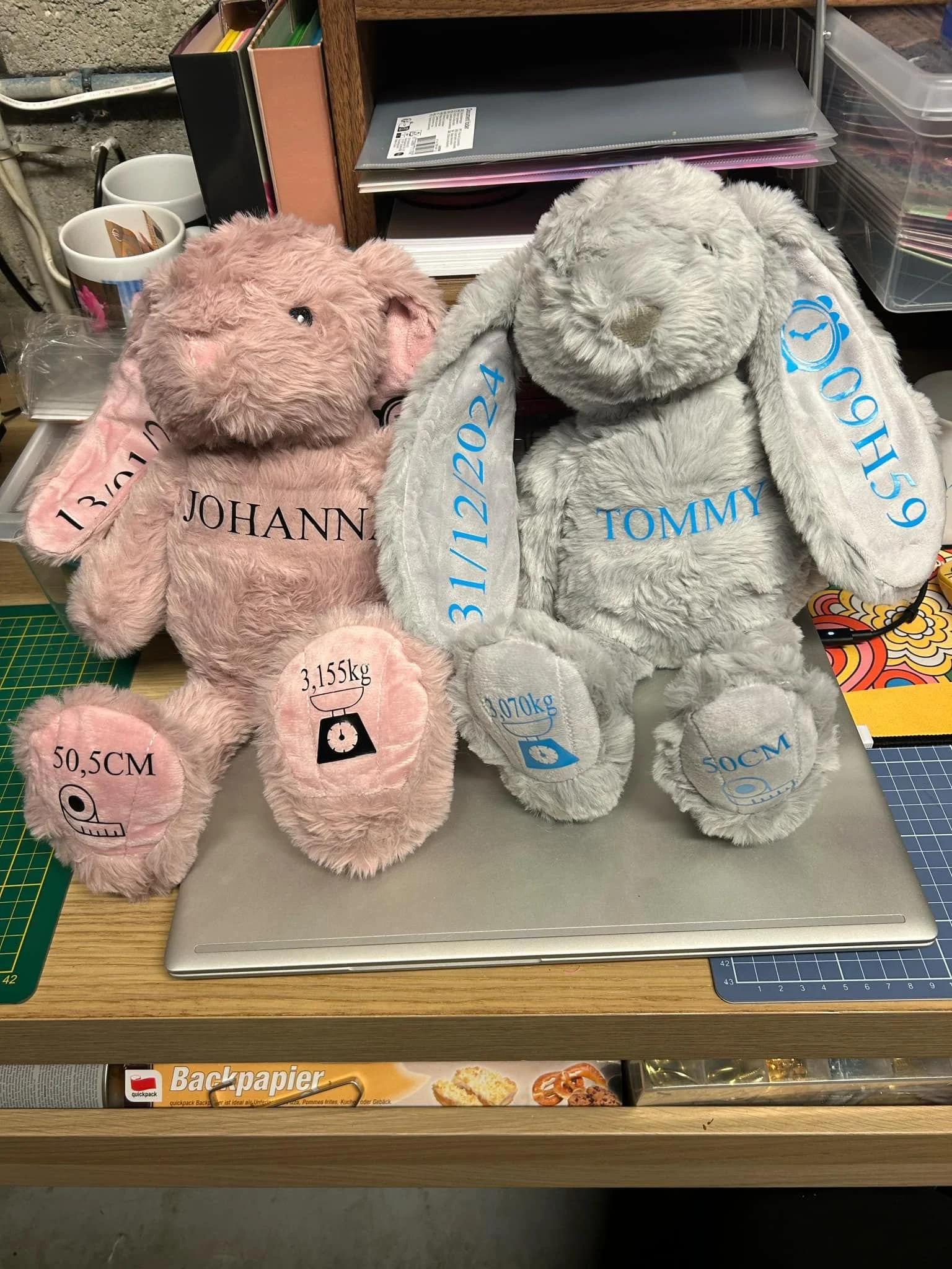 lapins à personnalisés