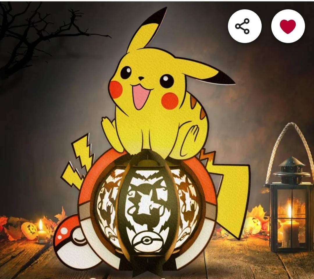 lanterne Pikachu