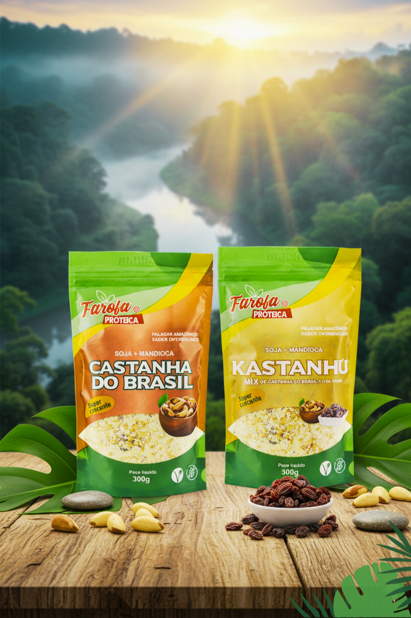Farofas Proteicas da Amazônia