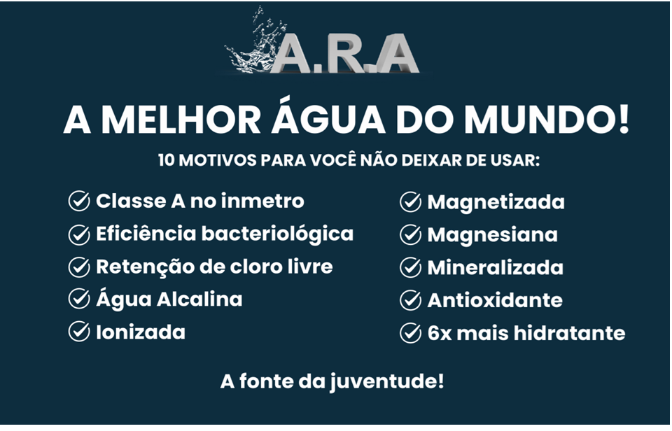 Melhor agua do mundo Purificador