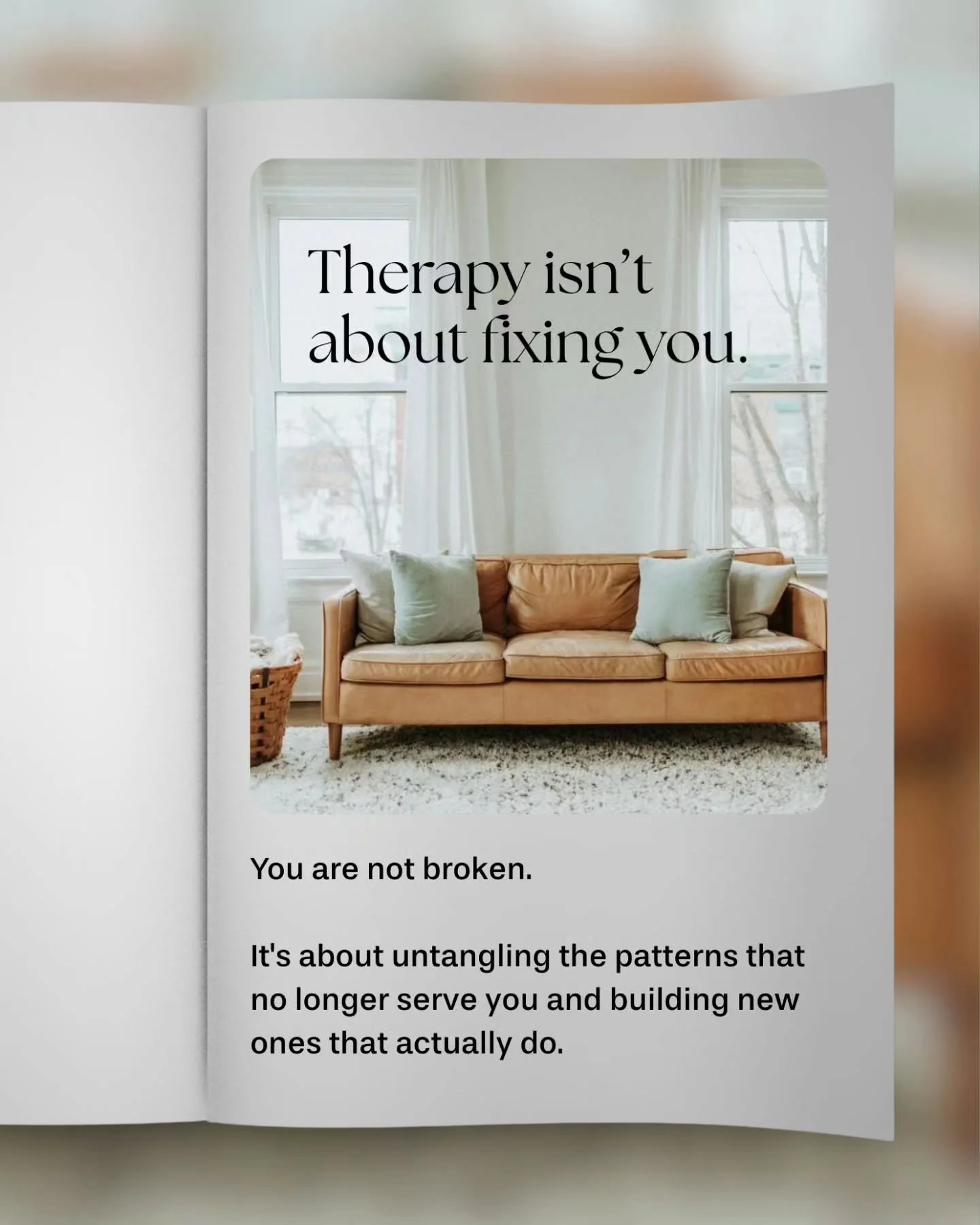 That's the work. And we're looking forward to supporting you through it.

Save this for when you need the reminder.

────
**Disclaimer: this account provides educational &amp; entertainment content only. Engaging with this account is not therapy, and