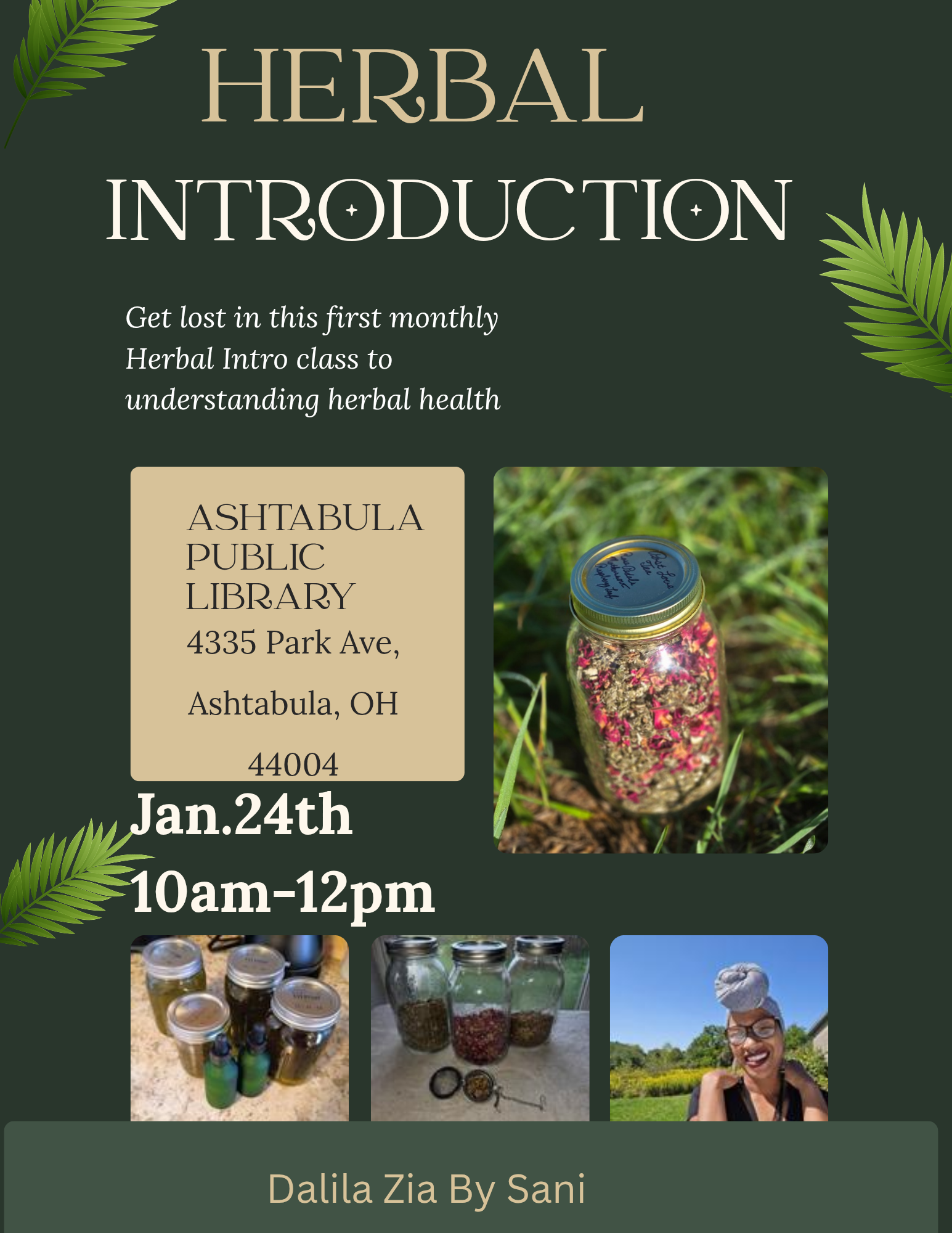 Community Herbal Instruction