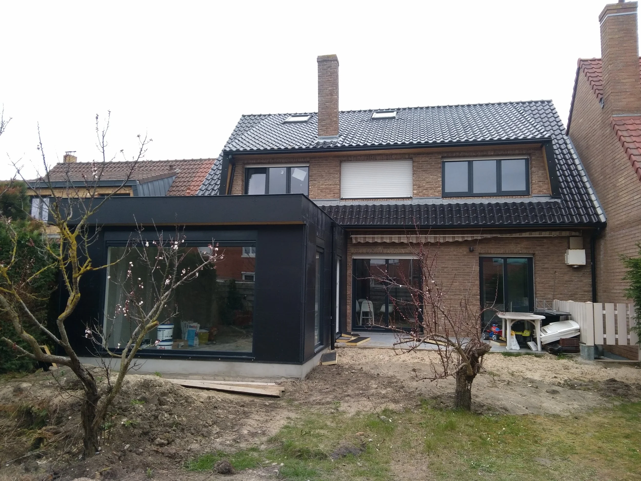 Extension maison Rosendael 2/3