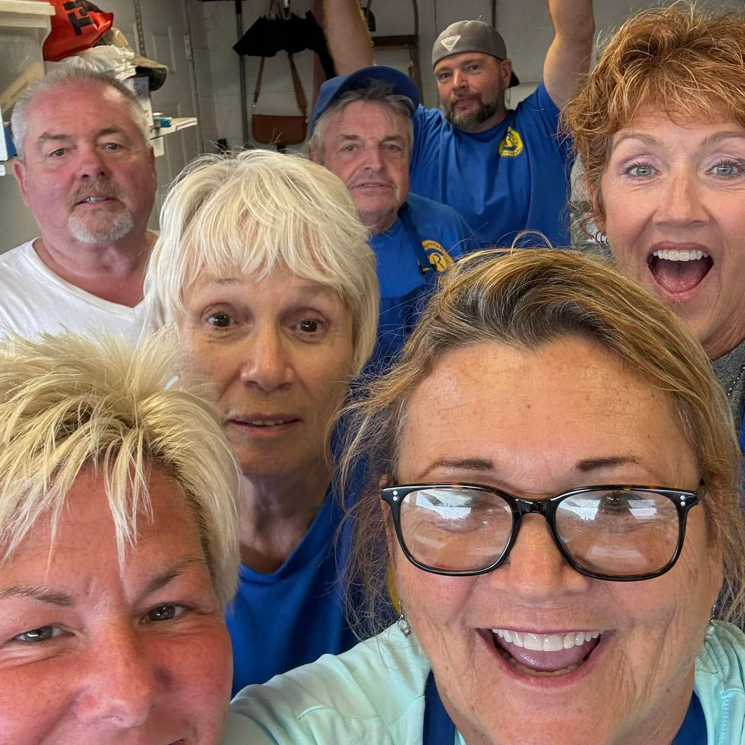 Some of our fantastic volunteers.