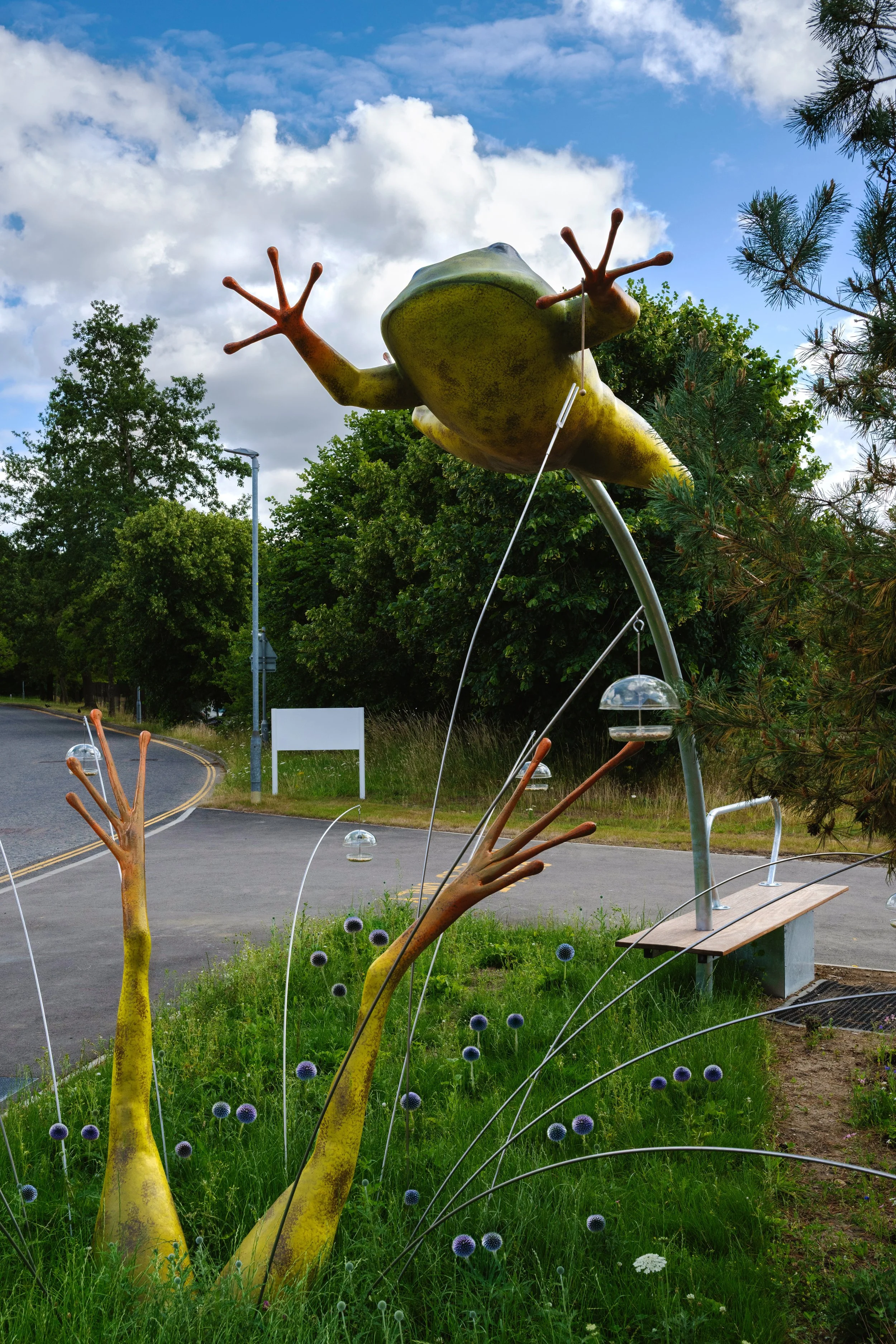 SPRITZ!, permanent public sculpture for Hospital Rooms at Hellesdon Hospital, 2025