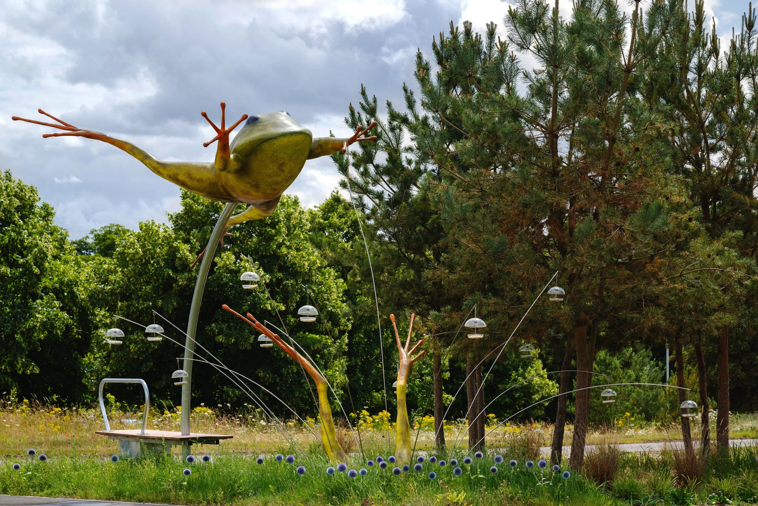 SPRITZ!, permanent public sculpture for Hospital Rooms at Hellesdon Hospital, 2025