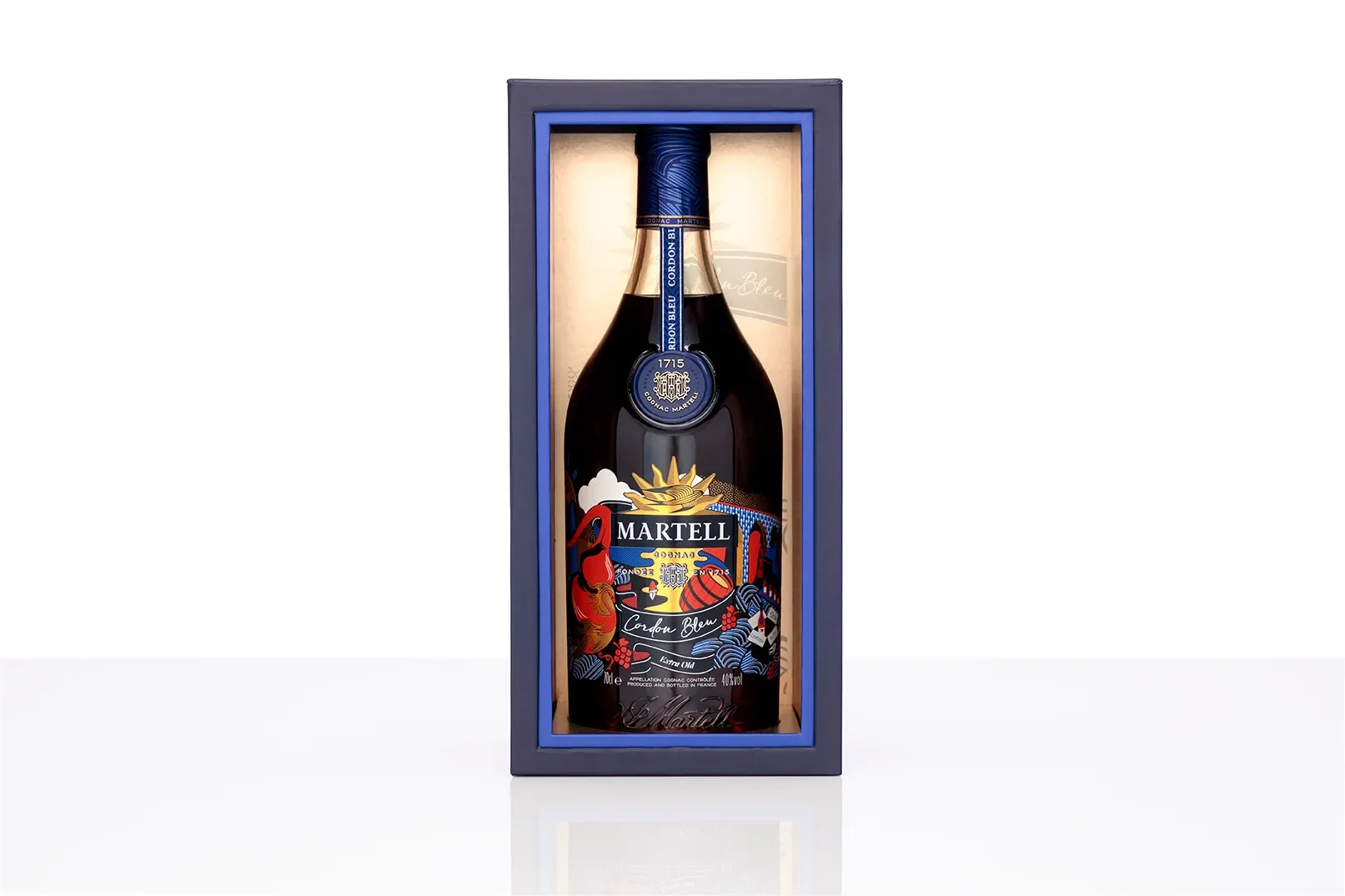 Martell Cognac  —  Edition limitée Cordon Bleu, Extra Old