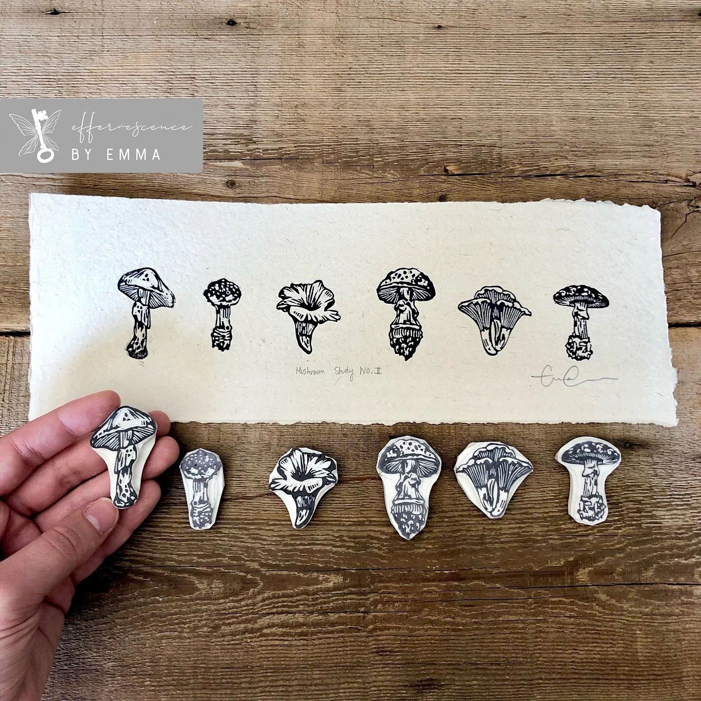 LINK IN BIO🍄 these ones are too fun!
&bull;
&bull;
&bull;

#lino#linoprint #linocutdesign #linocutartist #linoprintingworkshop #linocut #linogravure #linoprinters #linocuts #ink#inkonblock#inkart #mushroom#mushrooms🍄 #mushrooms #mushrooms_of_our_wo
