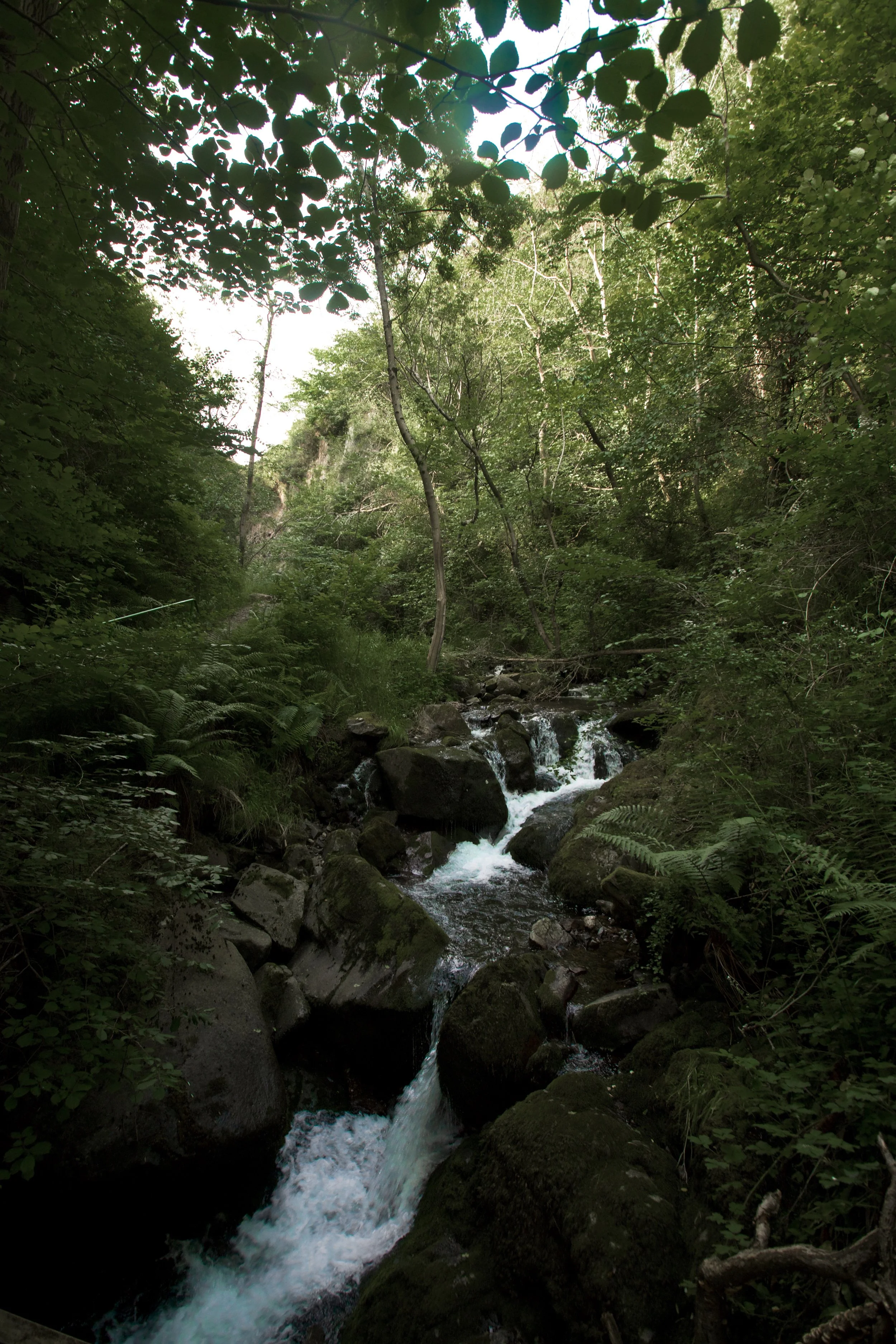 Tyrolean Traverse in the Ochils