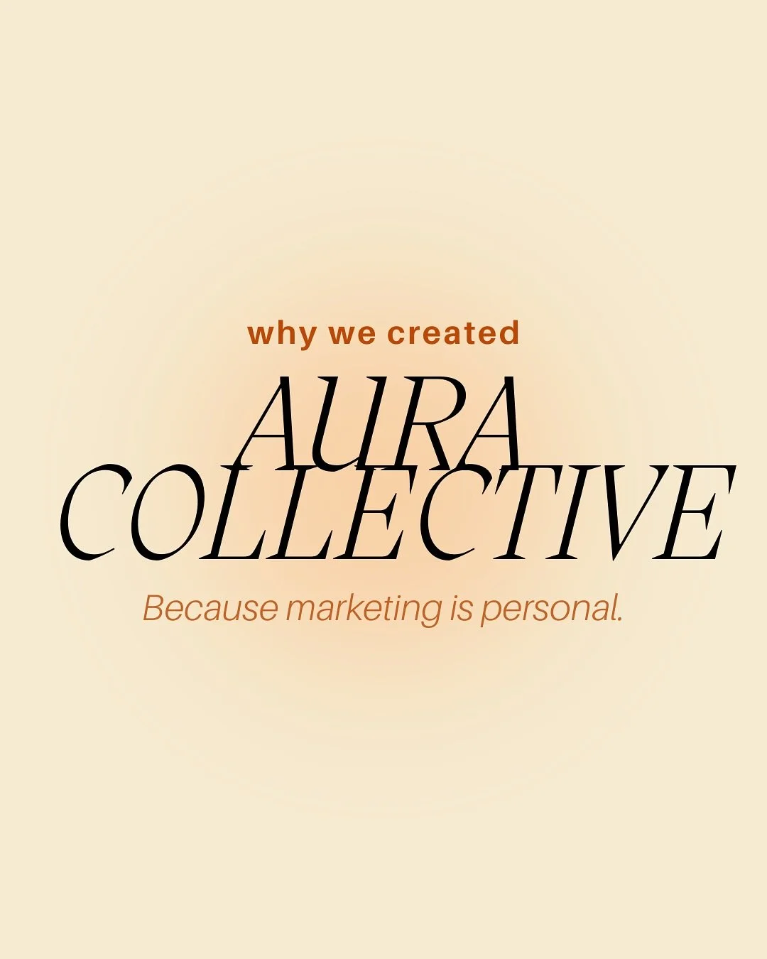 Marketing isn&rsquo;t just content. It&rsquo;s connection.
At Aura Collective, we were tired of seeing brands rely on trends hoping to &ldquo;go viral&rdquo; &mdash; with no intention, no depth, and no soul.

We created Aura to change that.

We belie