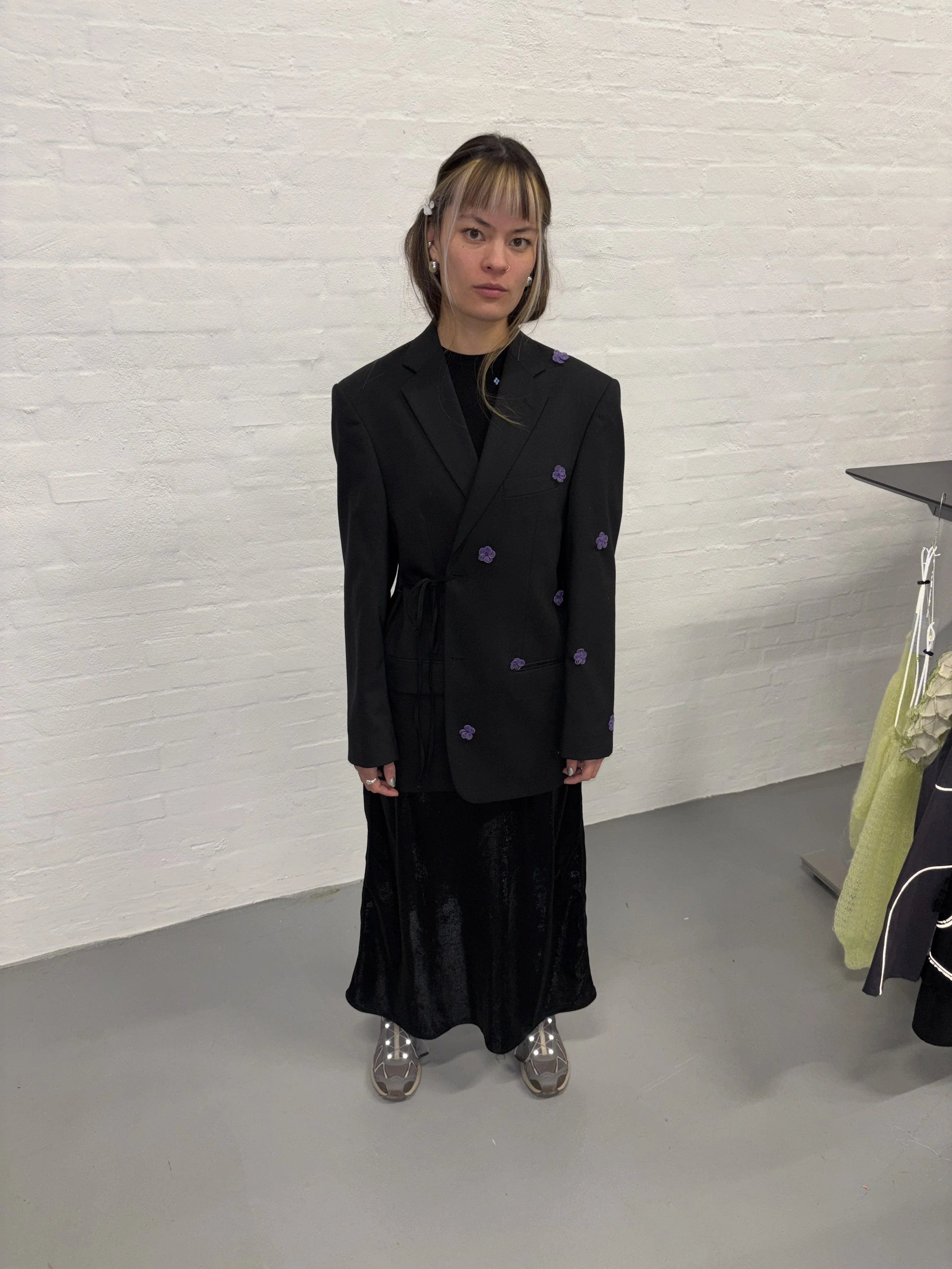 THE BRÚ x evïg PEARL FLOWER BLAZER - EDT. 4