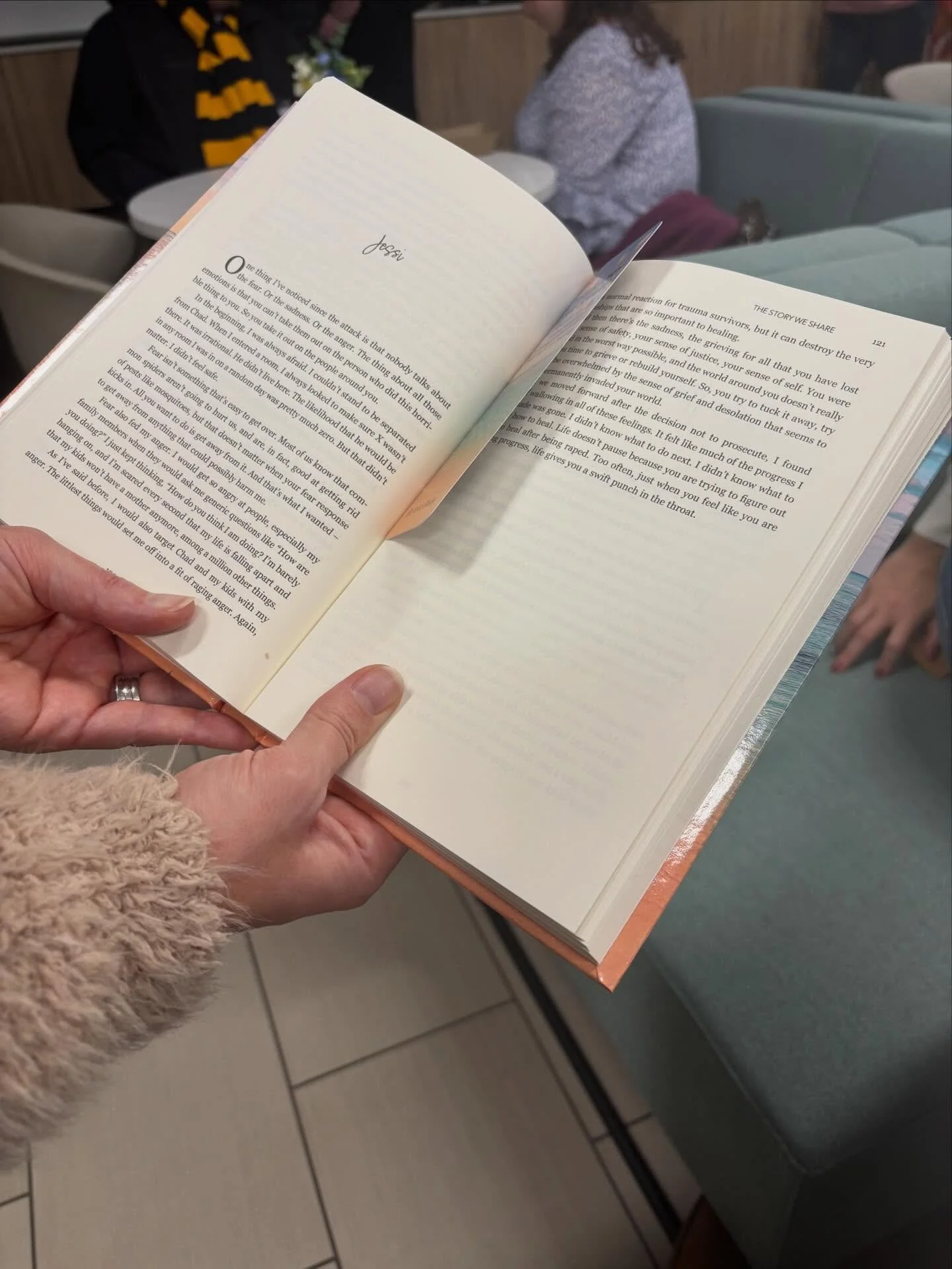 Someone asked me recently if I intentionally placed the heart of the book right in the exact middle.

She was so excited to show me. She had marked it. Measured it. Flipped back and forth to make sure she wasn&rsquo;t imagining it.

The chapter opens