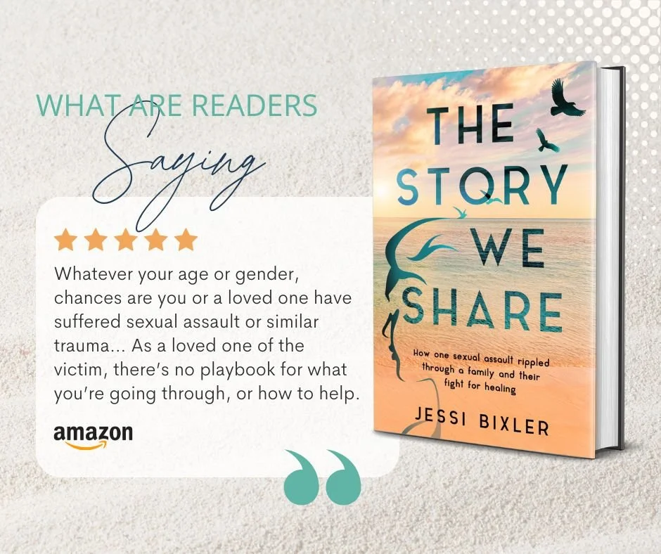 This review stopped me in my tracks.

When someone takes the time to reflect on the book with this much care, it reminds me why telling this story mattered. Not just for survivors, but for the people who love them and are trying to understand how to 