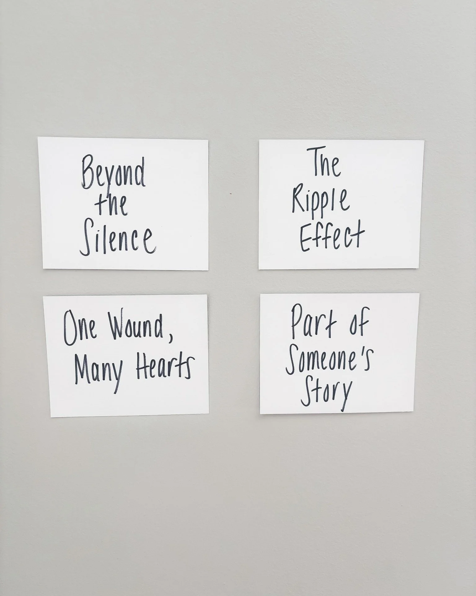 A year ago I was asking all of you to help me name my book. I went back and read through the comments this week, and it was such a gift.

Almost everyone picked "Beyond the Silence." That title still means something profound to me. Most of 