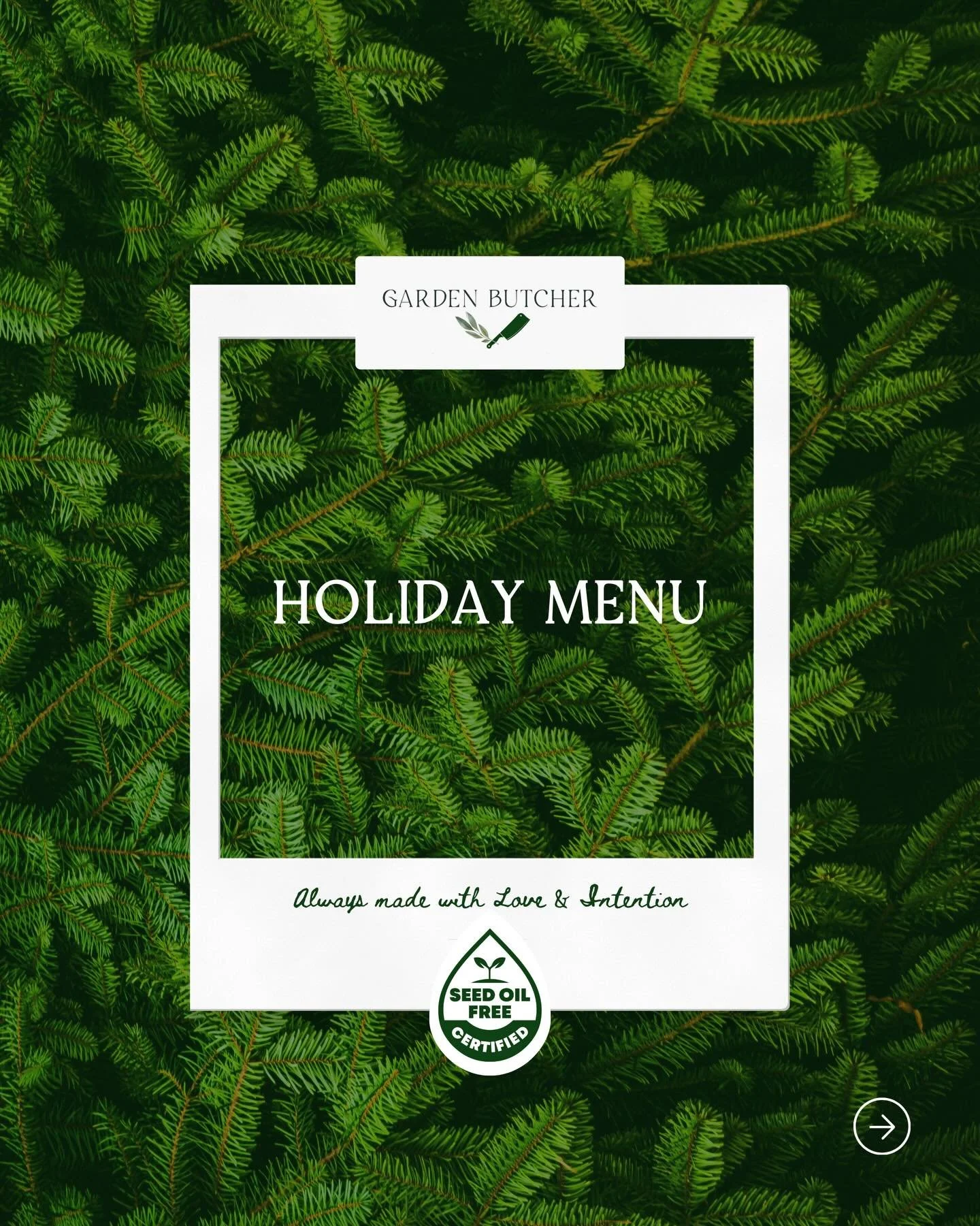 Make this holiday season effortless &amp; seed oil-free. ✨&nbsp;
Swipe to see what&rsquo;s on the catering menu + our Moon Garden Chinese Christmas Eve menu.💚

Holiday orders available through 12/31.
Moon Garden last call: December 22nd.&nbsp;

To o