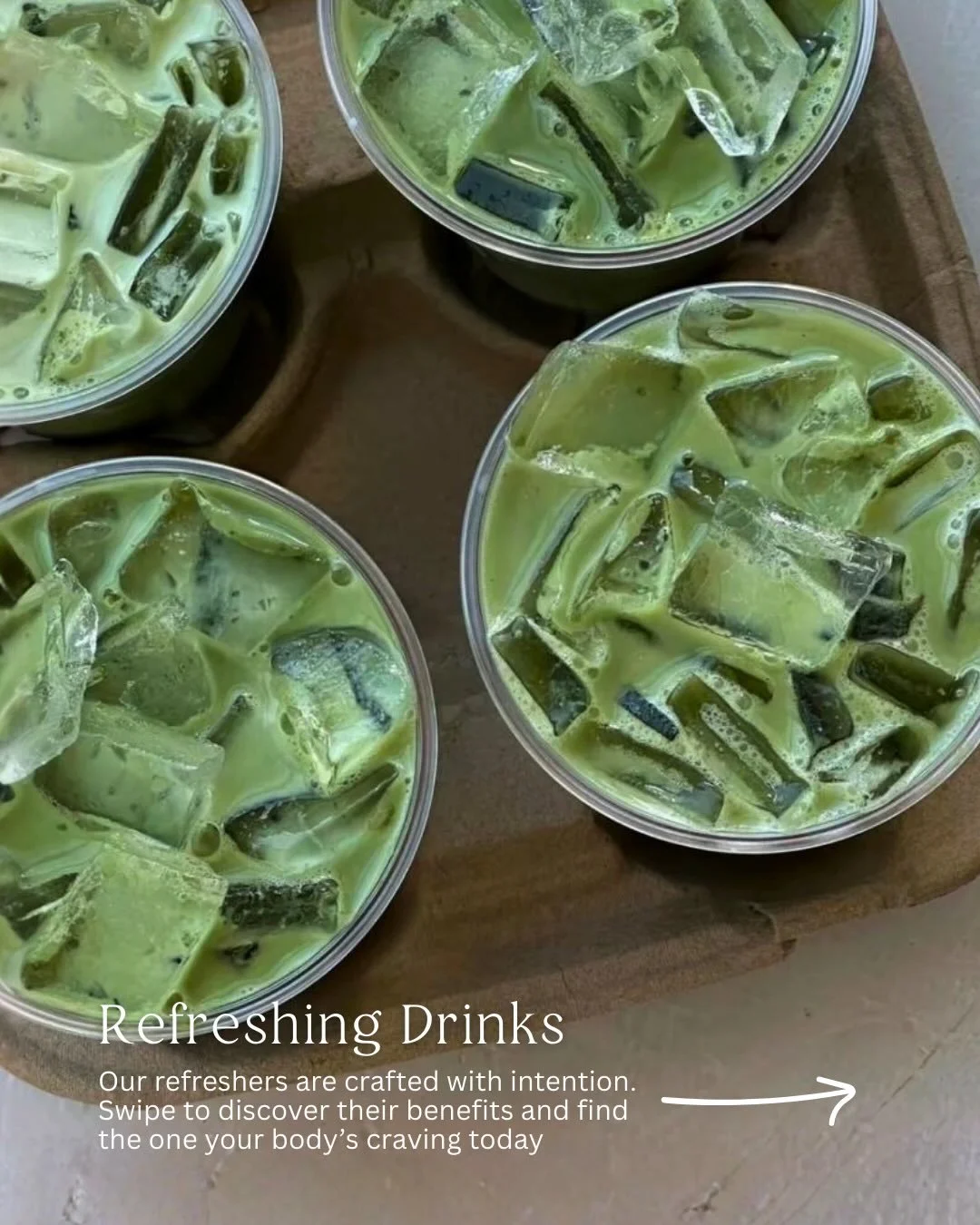 Refreshing, intentional, and made to nourish @gardenbutcher 🌿
Swipe to see our refreshers and discover their benefits &rarr;
Mineral-Ade 🍊
Matcha Latte 🍵
Organic Green Tea Lemonade 🍋
Strawberry Matcha Cold Foam 🍓
&hellip;plus so much more!
Which
