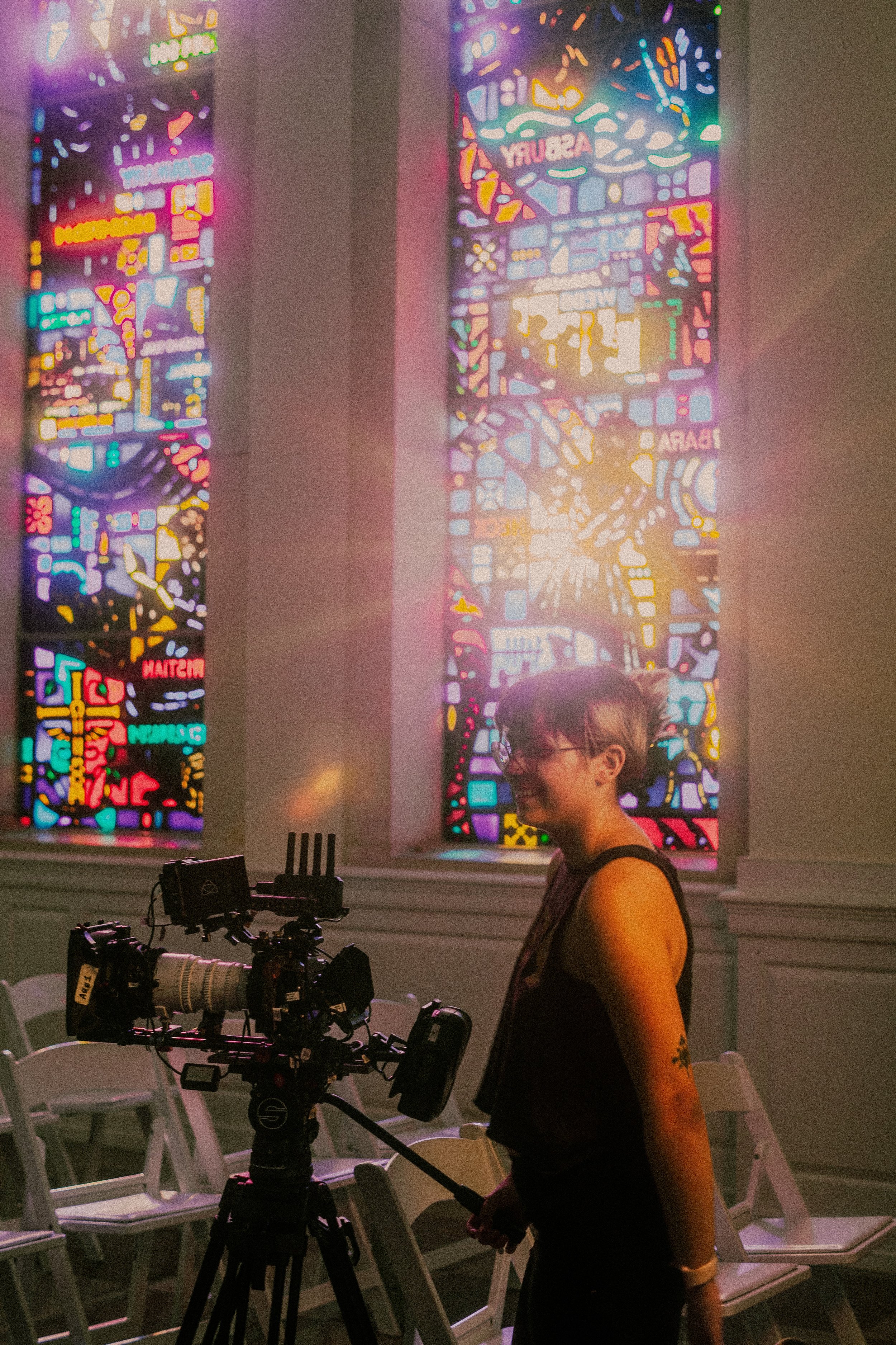 BTS by me for Goodbye Mr Stewart (2024) Dir. Jane Chapman